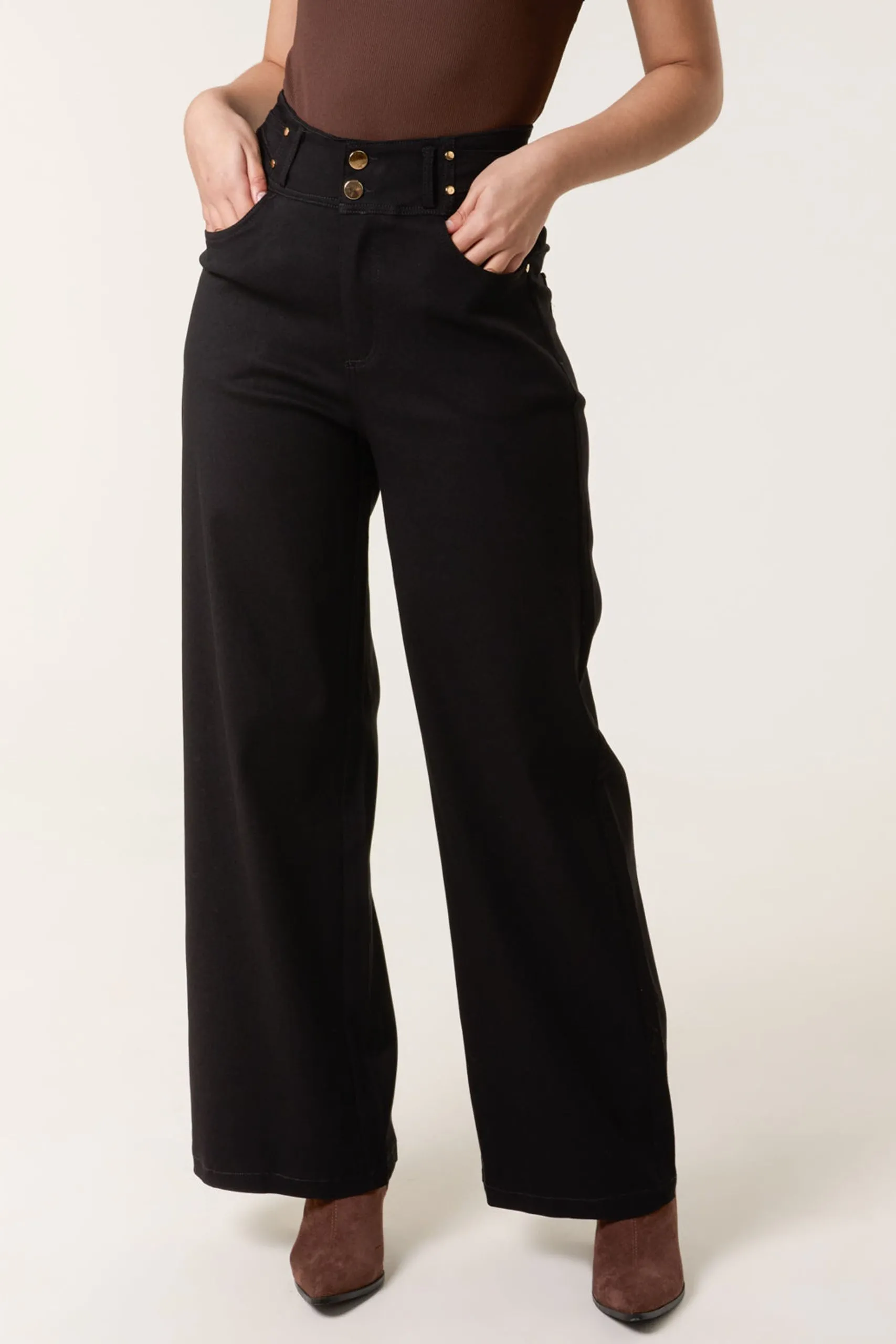 Black High Waisted Jeans