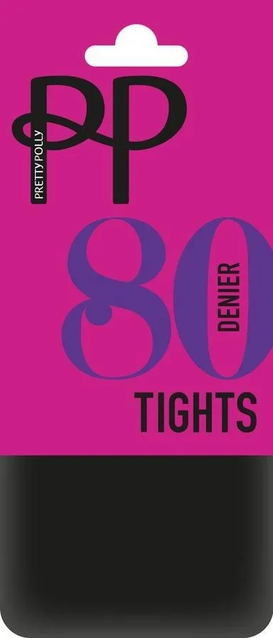 Everyday Opaques 80 Denier Tights - Black