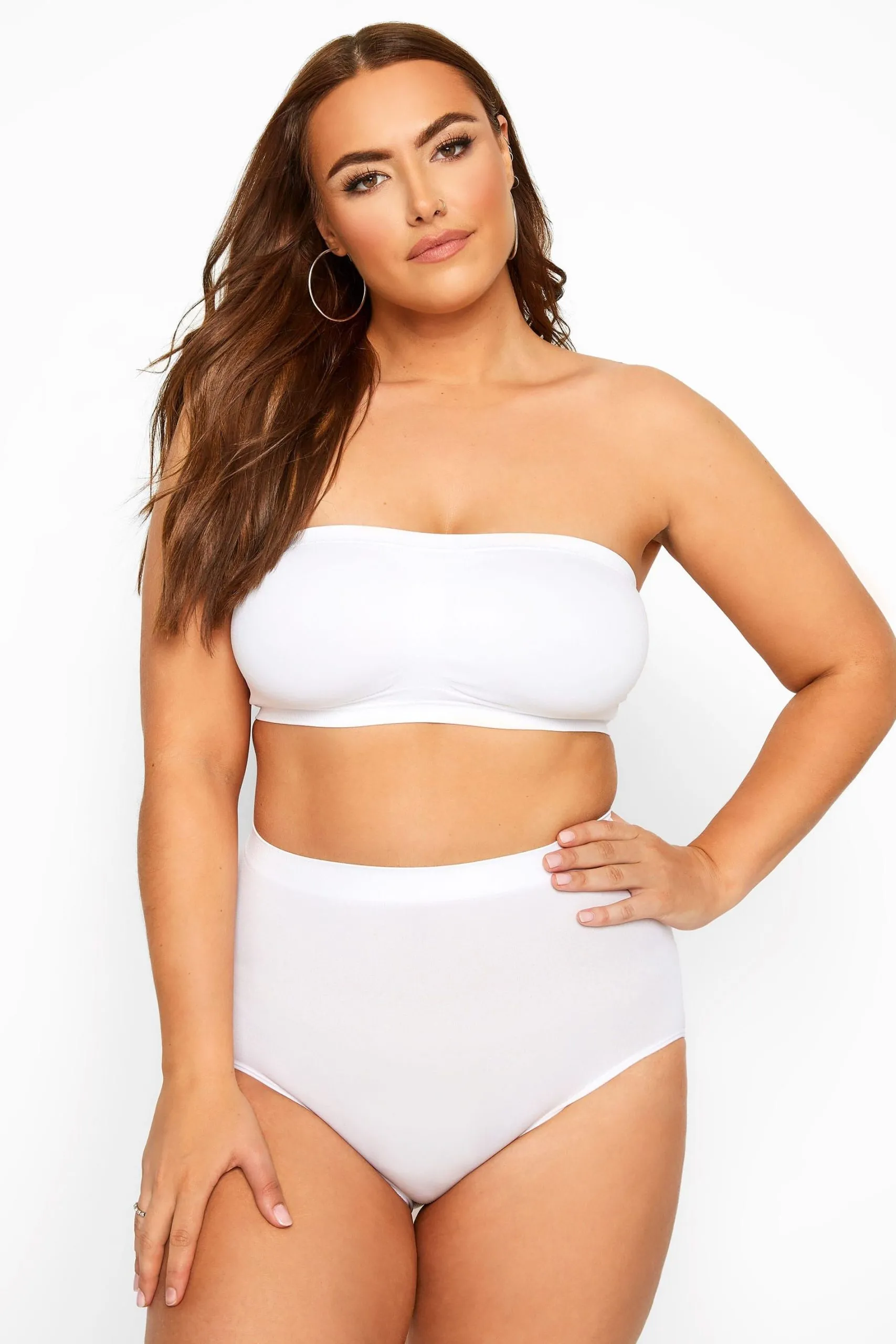 Seamless Padded Non-Wired Bandeau Bra
