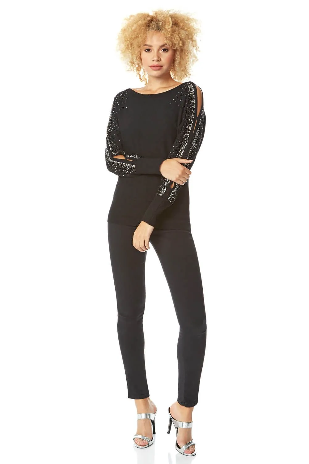 Hotfix Split Sleeve Jumper