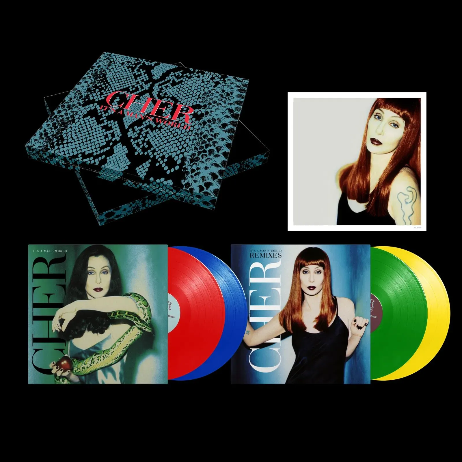 It's A Man's World [Deluxe Edition, Coloured Vinyl] - 4x Vinyl Box Set