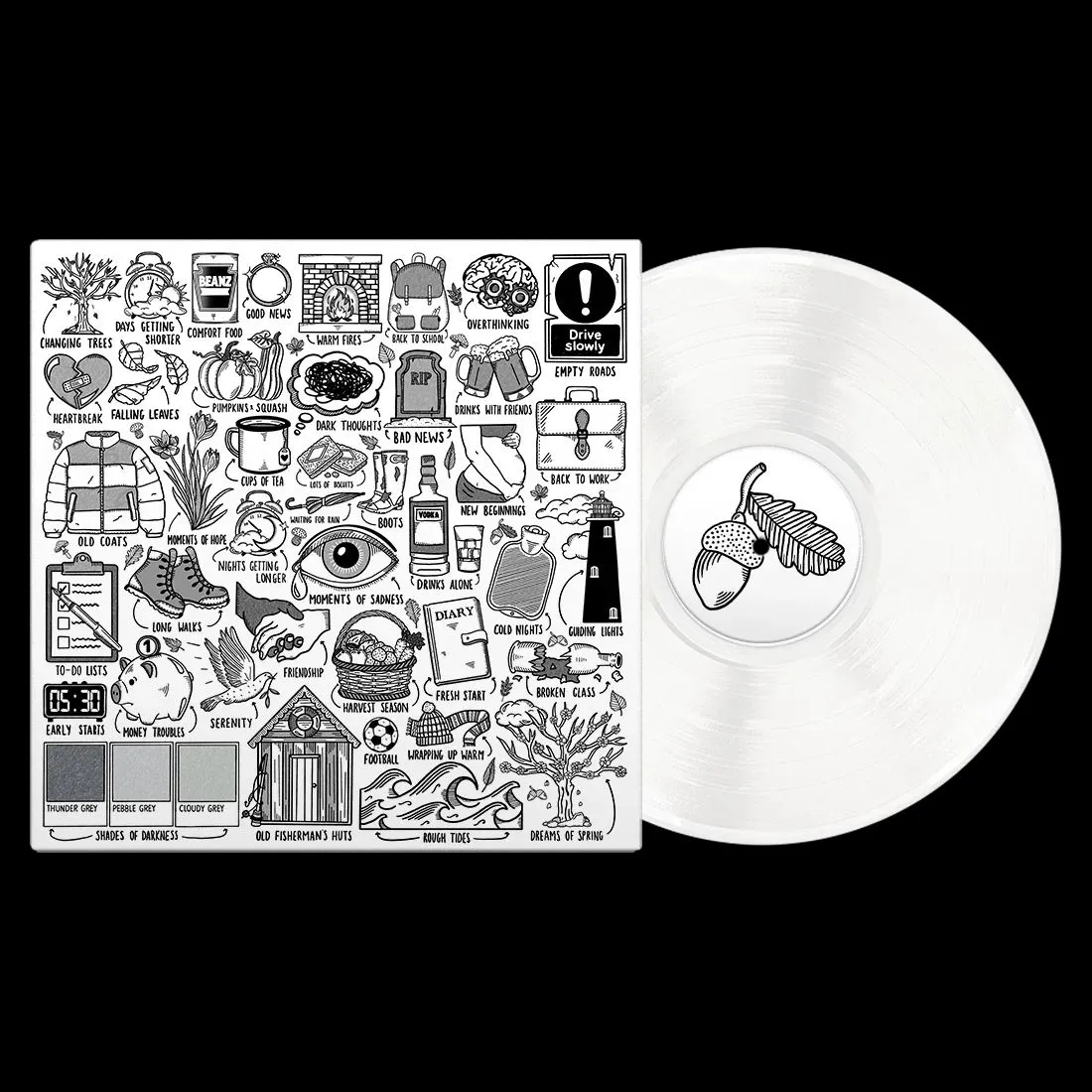 Autumn Variations Limited Edition White Vinyl LP