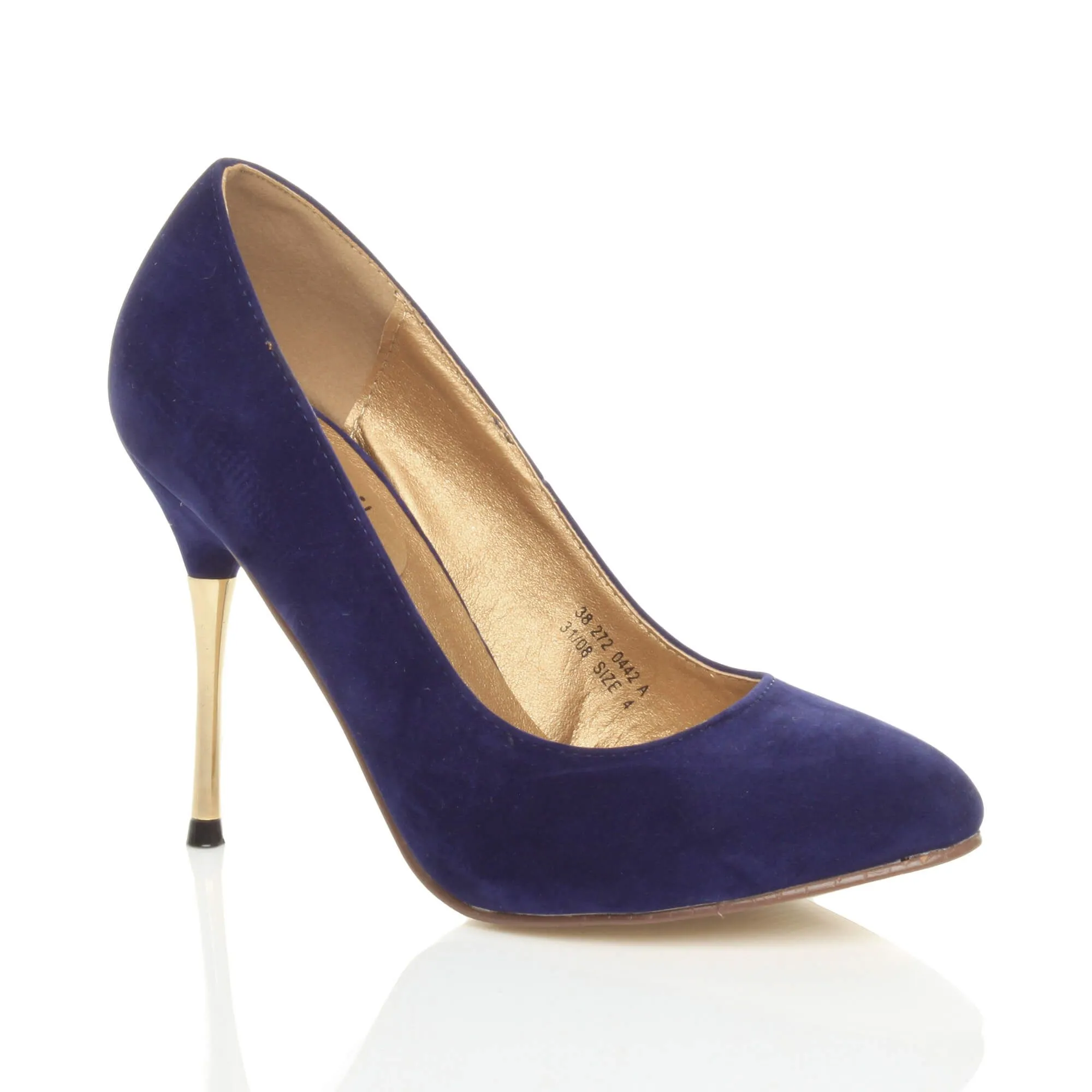 High Stiletto Heel   Court Shoes