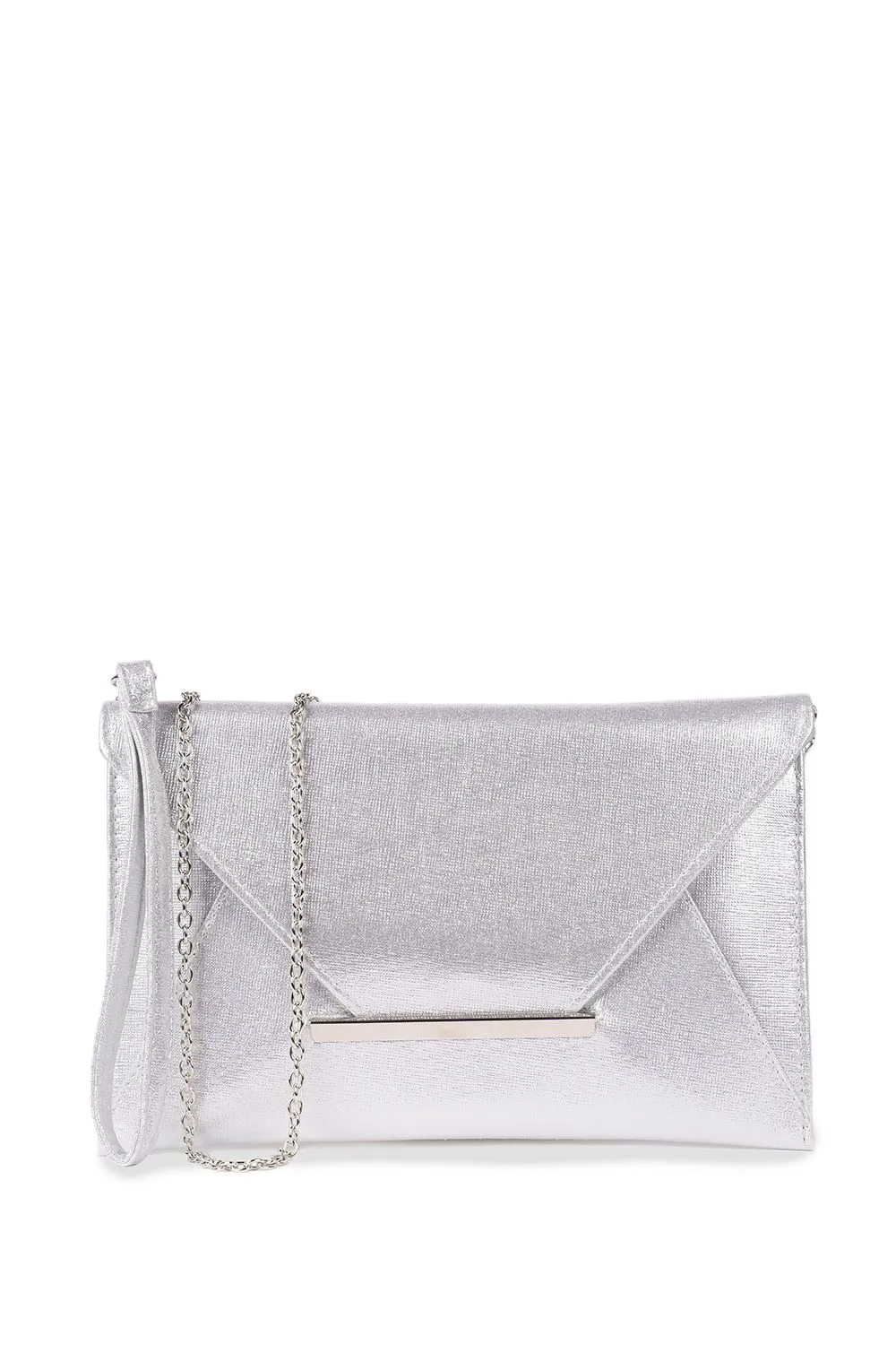 Shimmer 'Drina' Envelope Clutch Bag