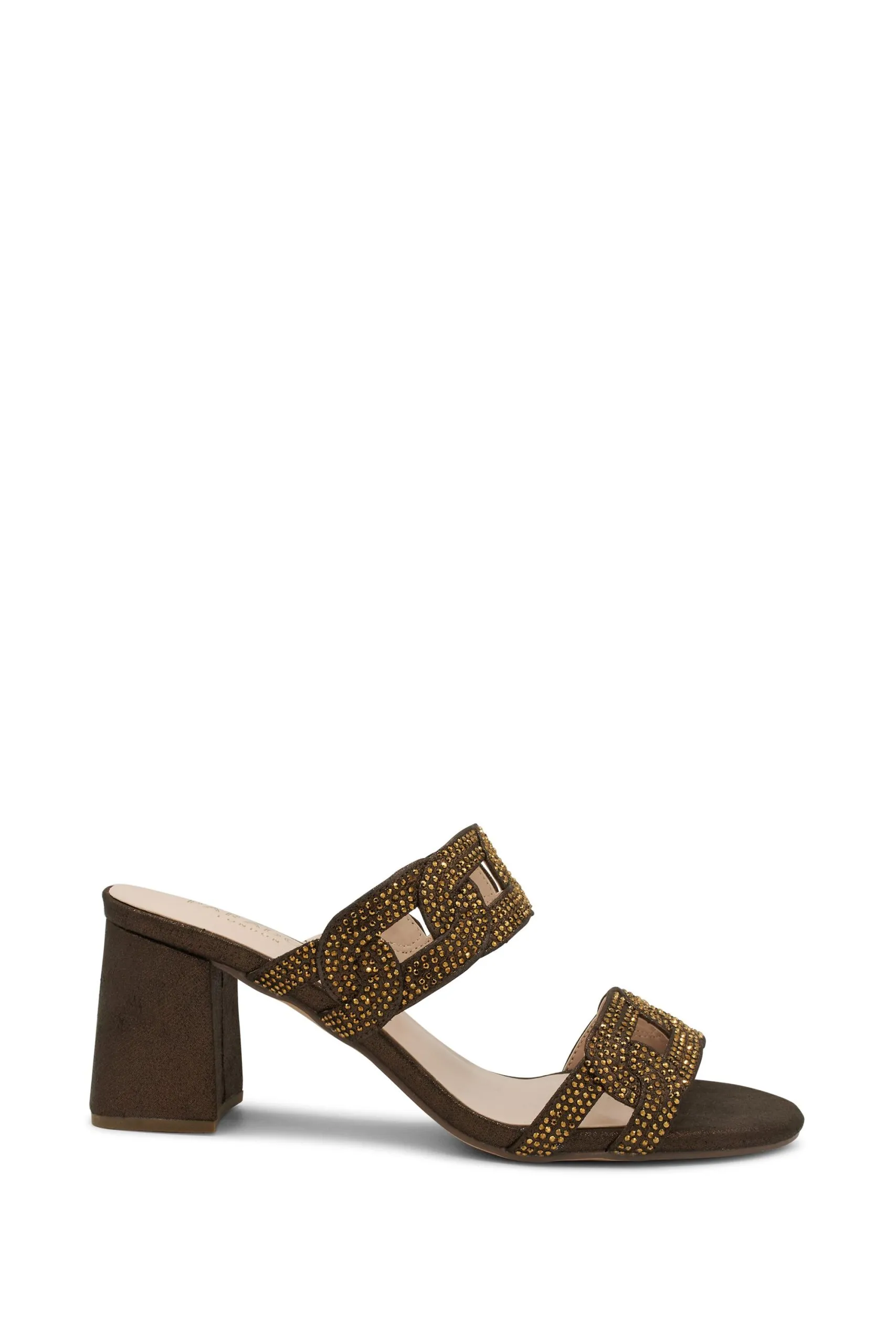 'Megaera' Block Heel Mule Sandal