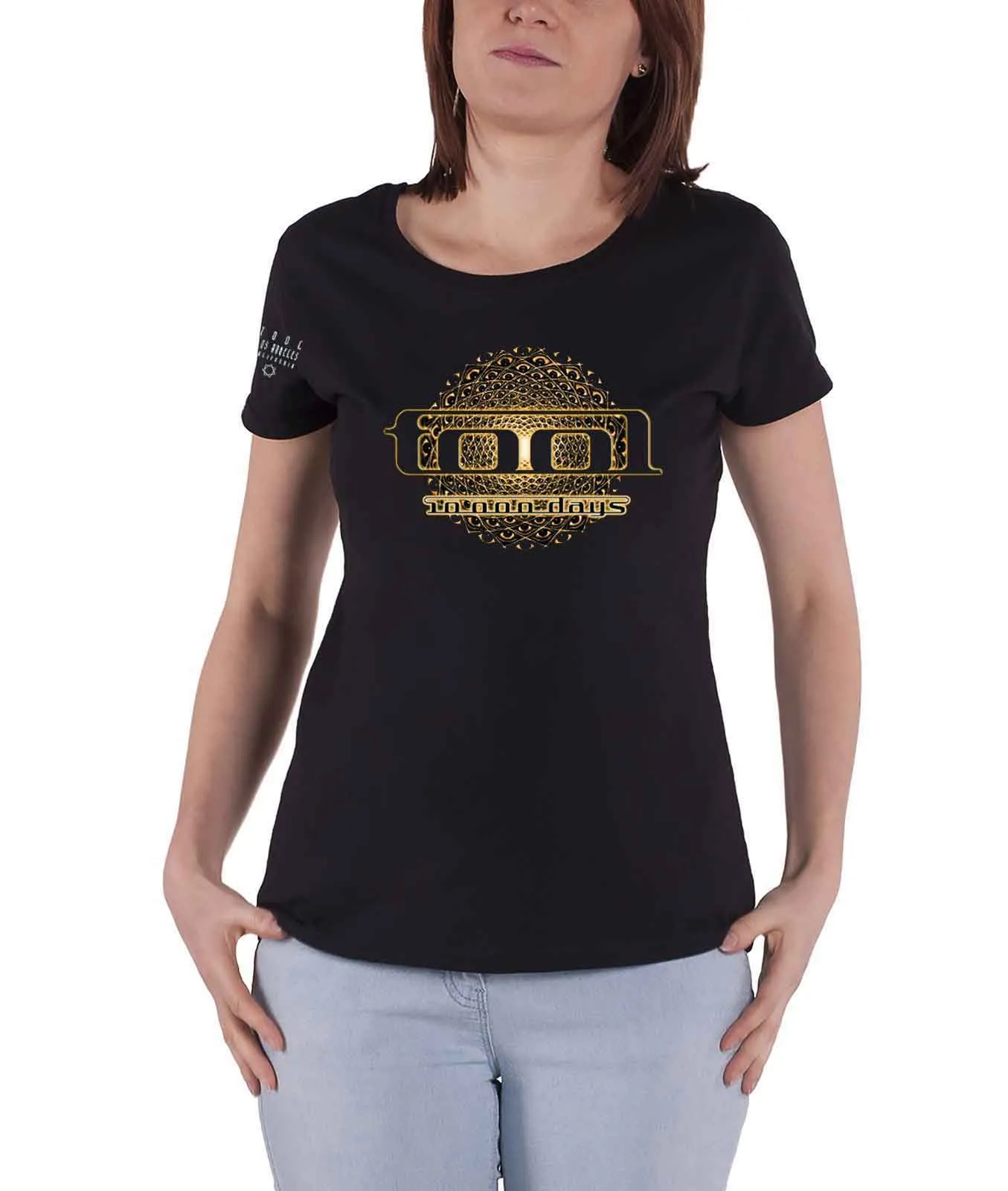 Eye Geo Glow Logo Skinny Fit T Shirt