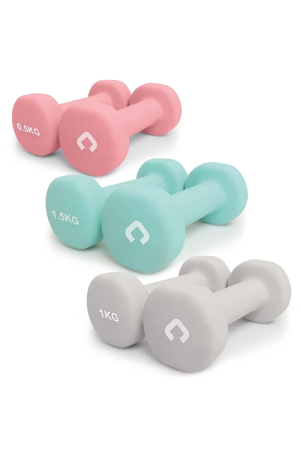 Gymcline Dumbbell Set 6KG with Robust Design for Beginners Cardio Workout Training