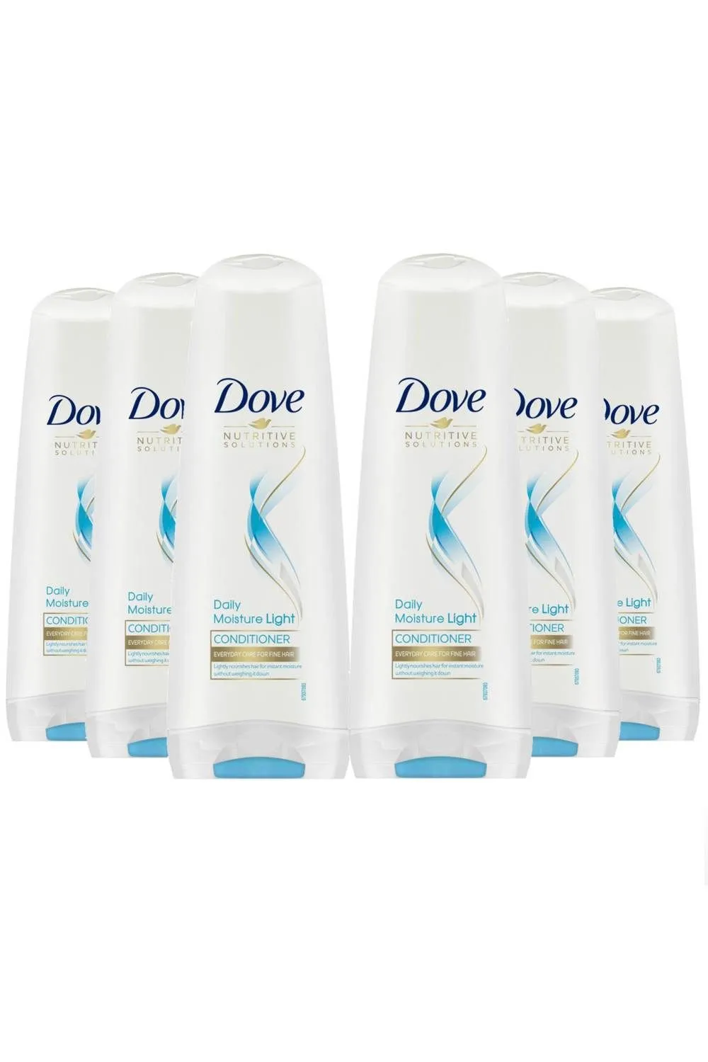 Daily Moisture Light 'Conditioner' For Fine Hair, 6x 350ml