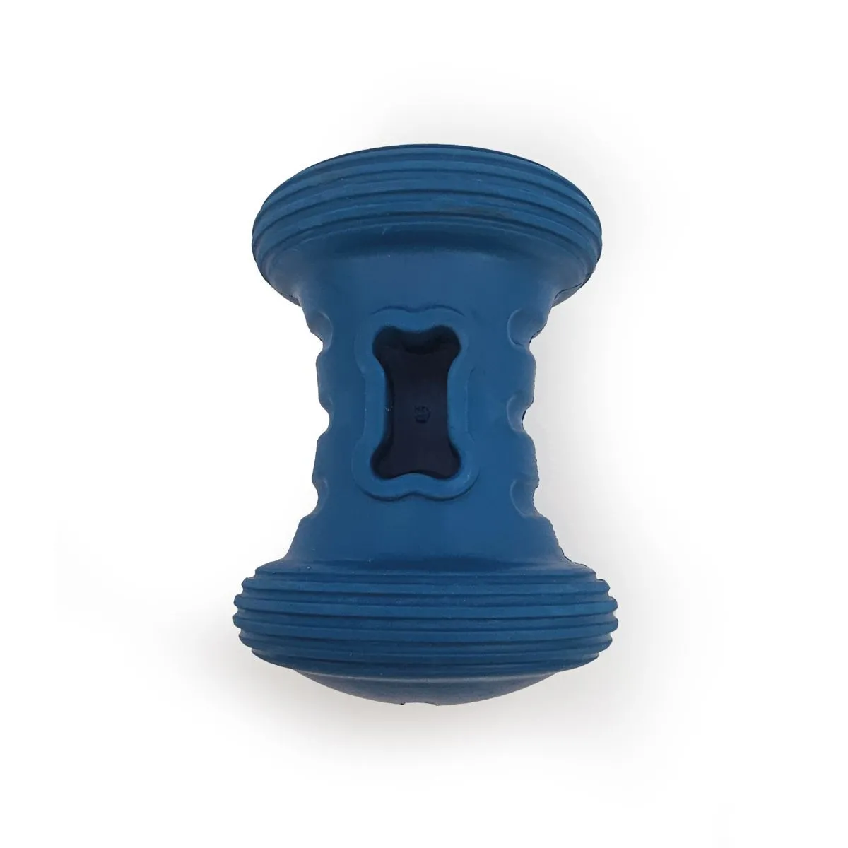 Tactical K9 Natural Rubber Treat Dispenser Dumbell Dog Toy