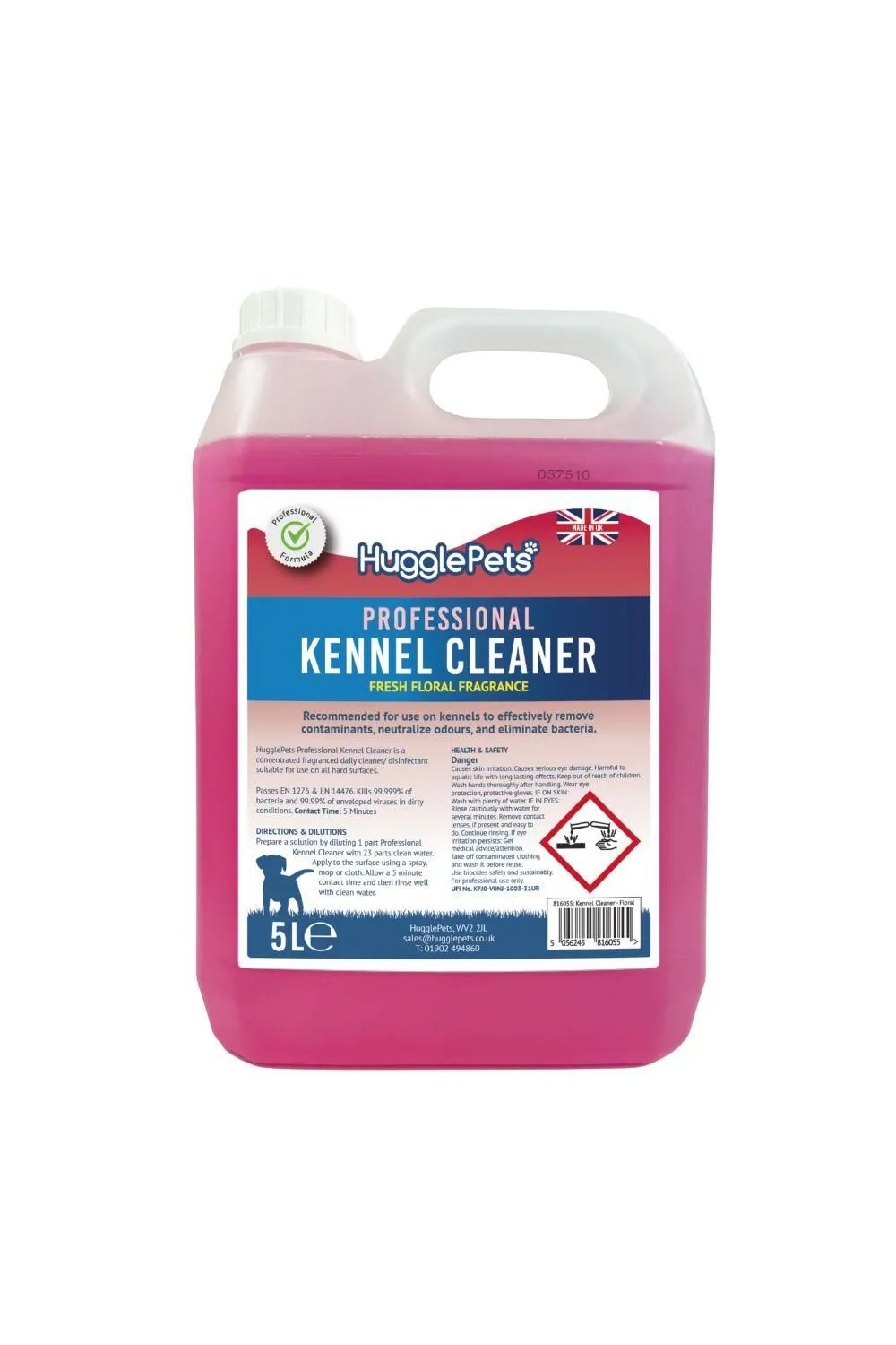 Professional Daily Kennel Cleaner Disinfectant Deodoriser - Floral