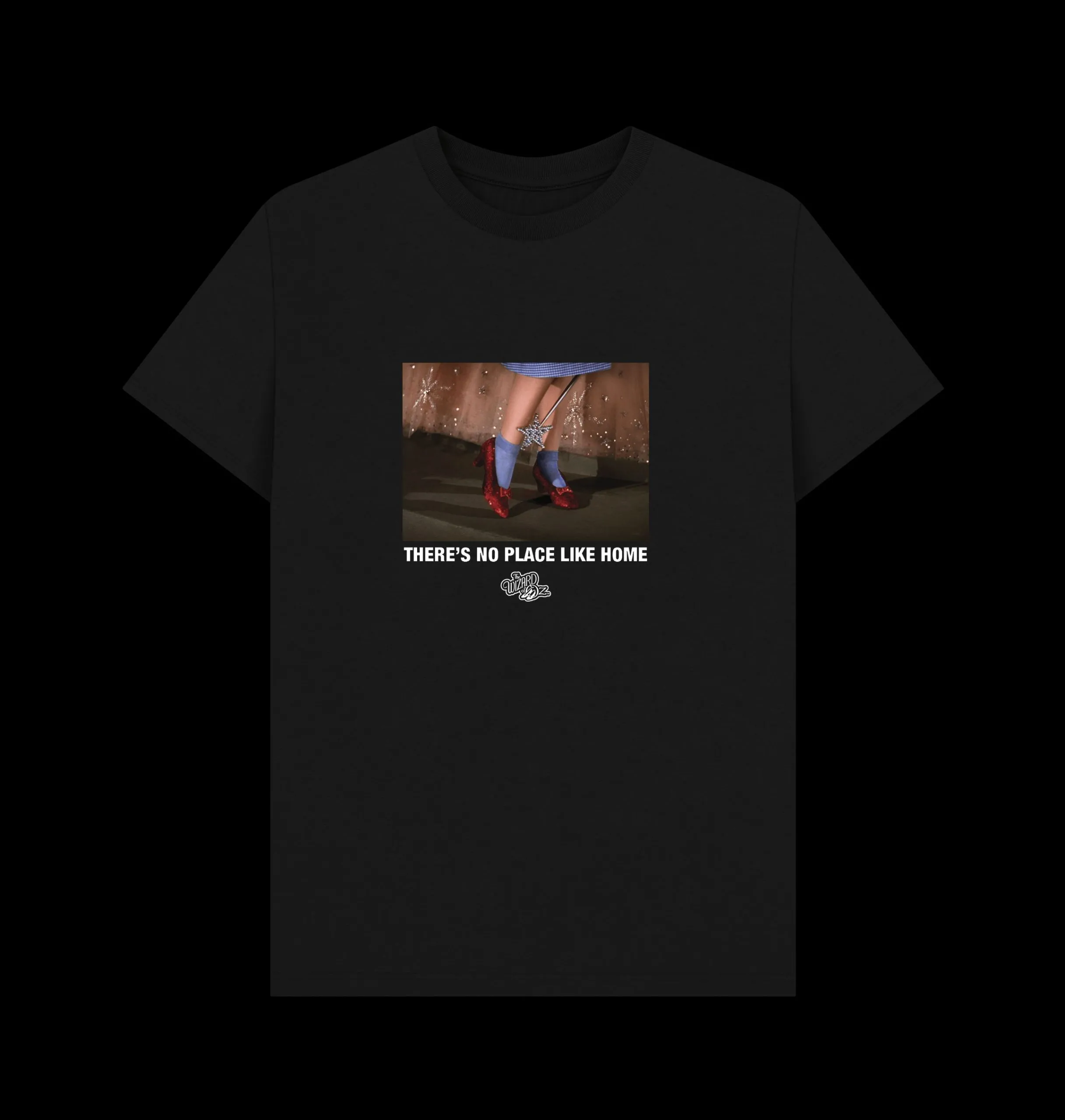 The Wizard of Oz No Place Unisex T-Shirt Colour: Black, Size: XXXL