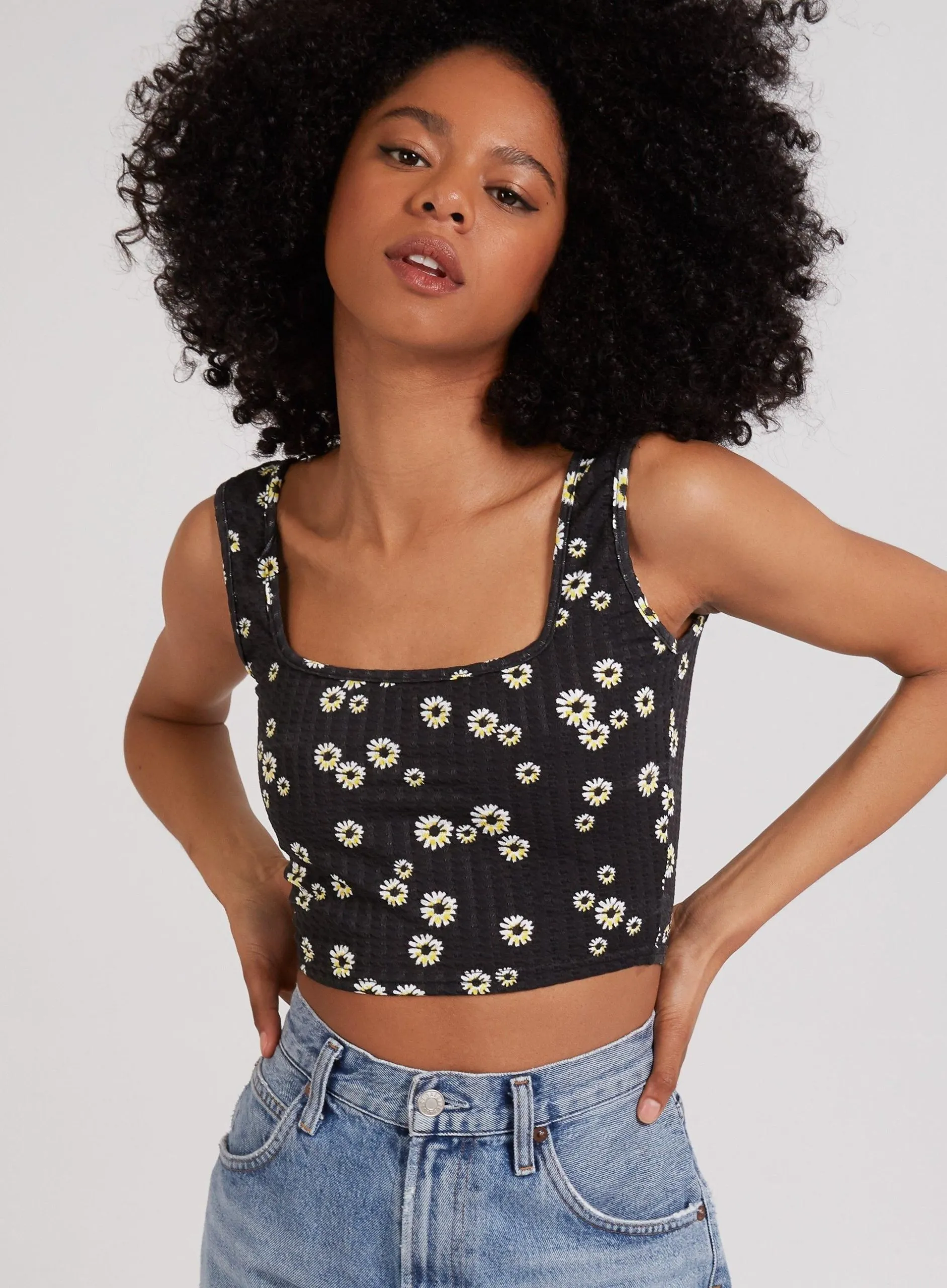 Floral Crop Top