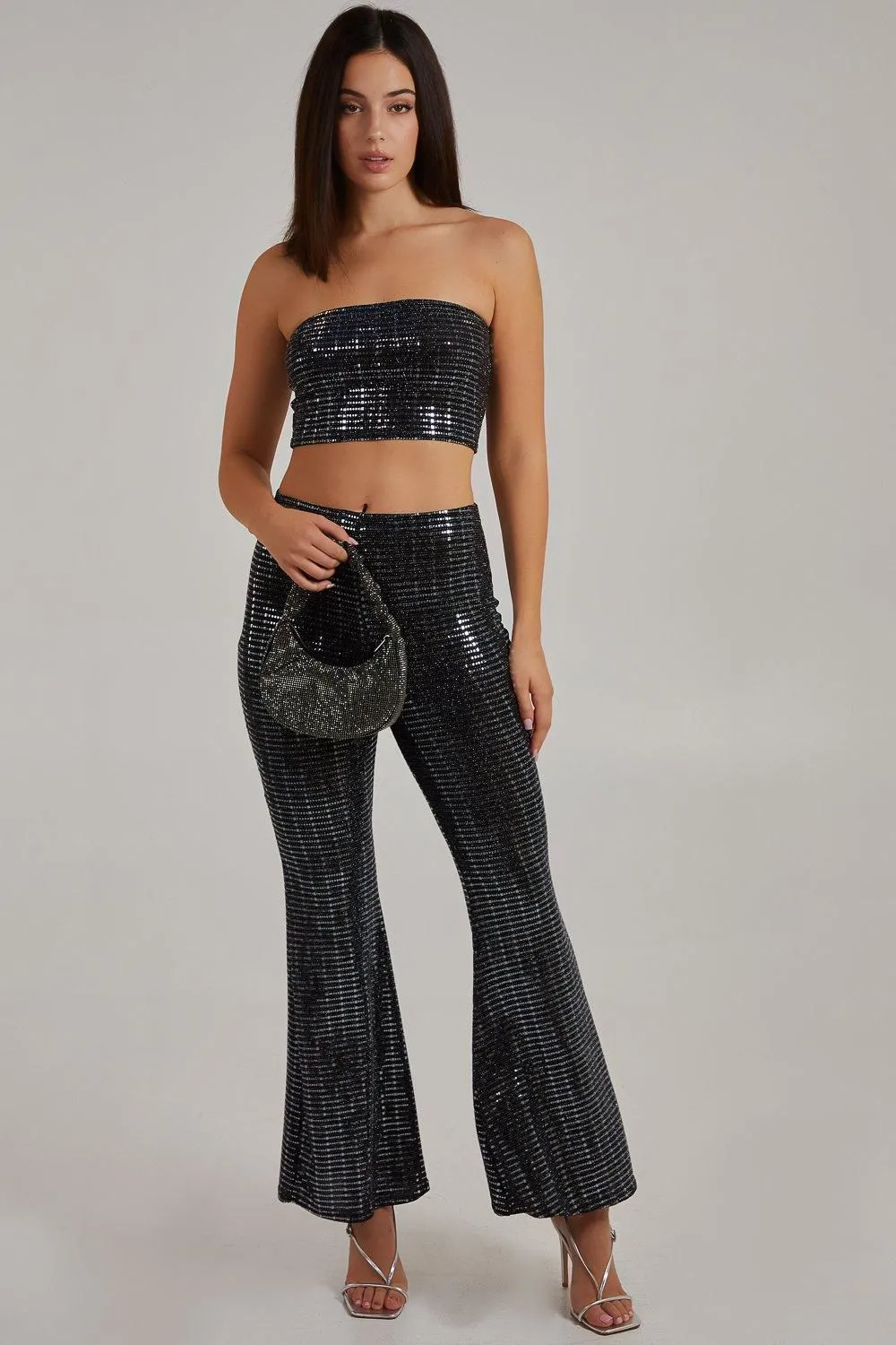 Sparkle Flared Trousers