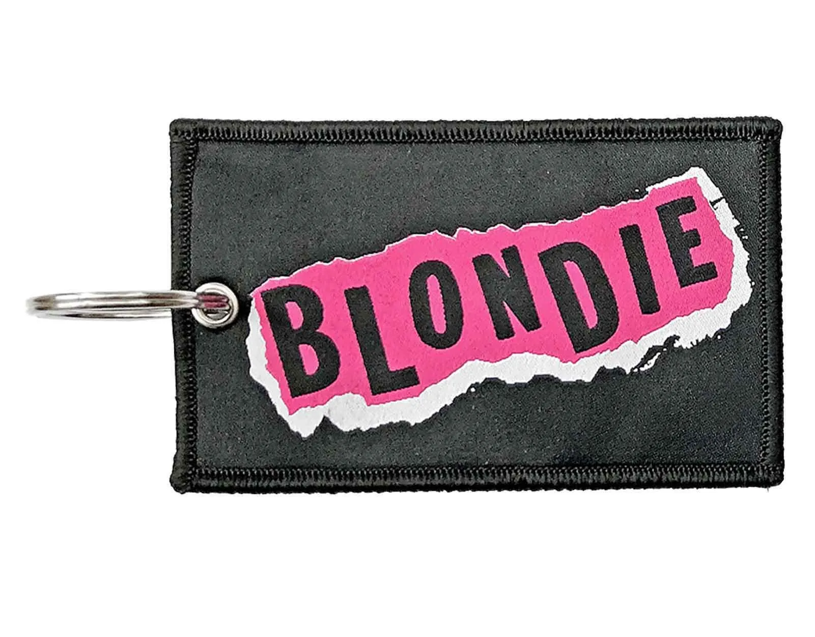 Punk Band Logo Patch Keyring