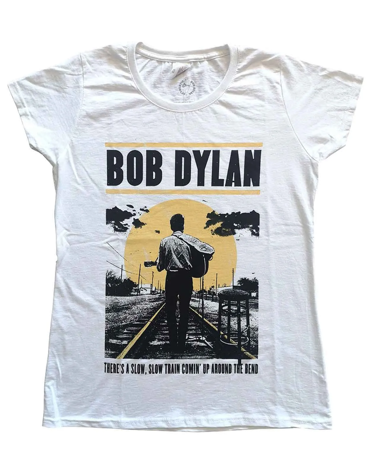 Slow Train Coming Skinny Fit T Shirt