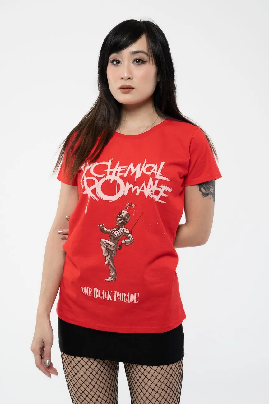 Black Parade Cover Skinny Fit T Shirt