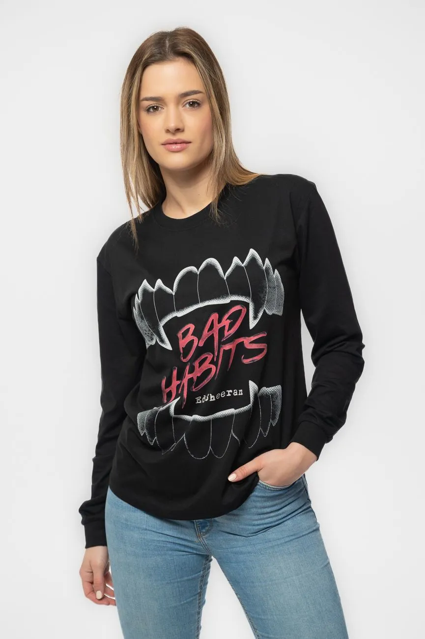 Bad Habits Long Sleeve T Shirt