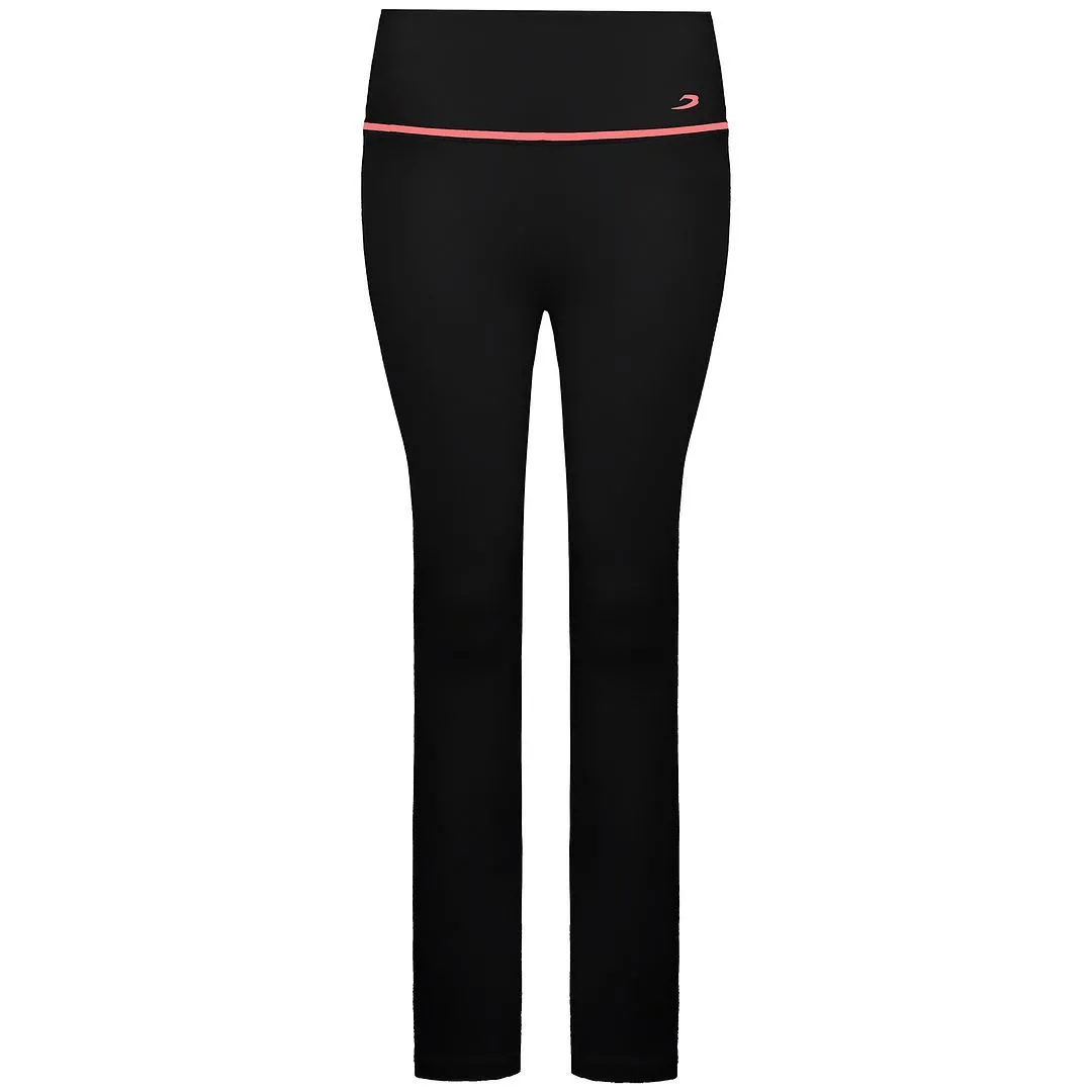 Stretch High Waisted Black Logo Valerie Leggings