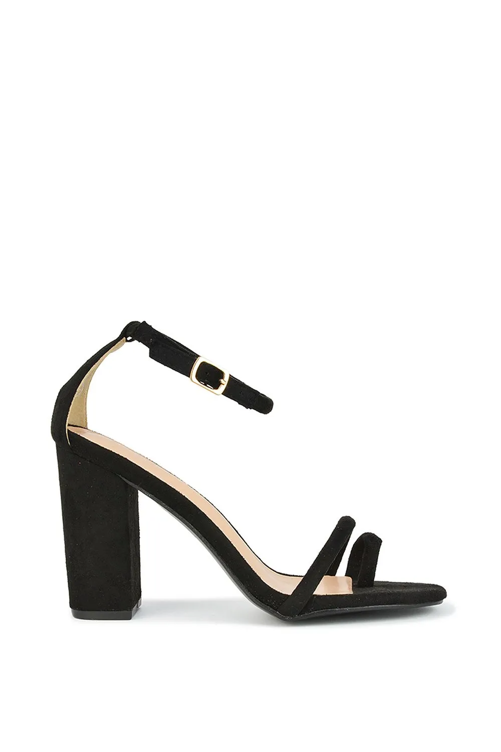 'Liana' Strappy High Block Heel Sandals