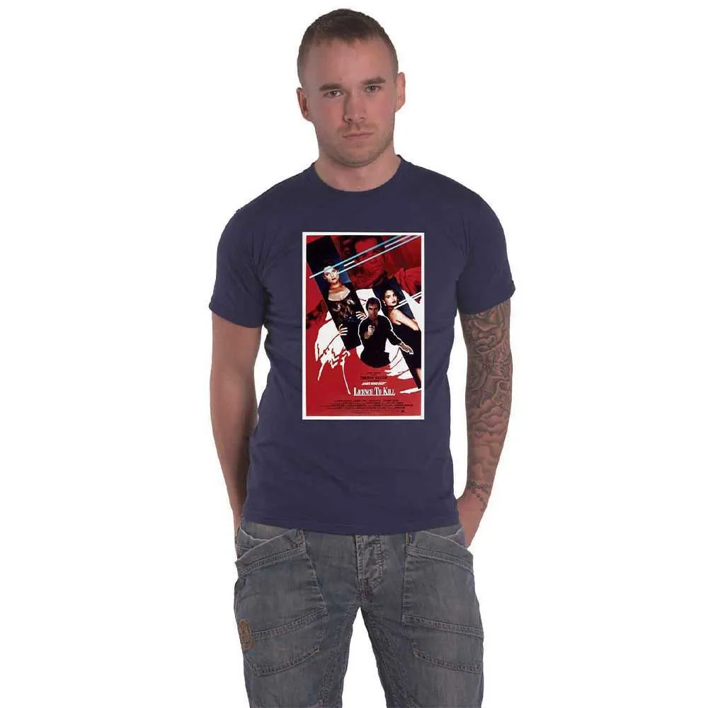 007 Licence To Kill Poster T Shirt