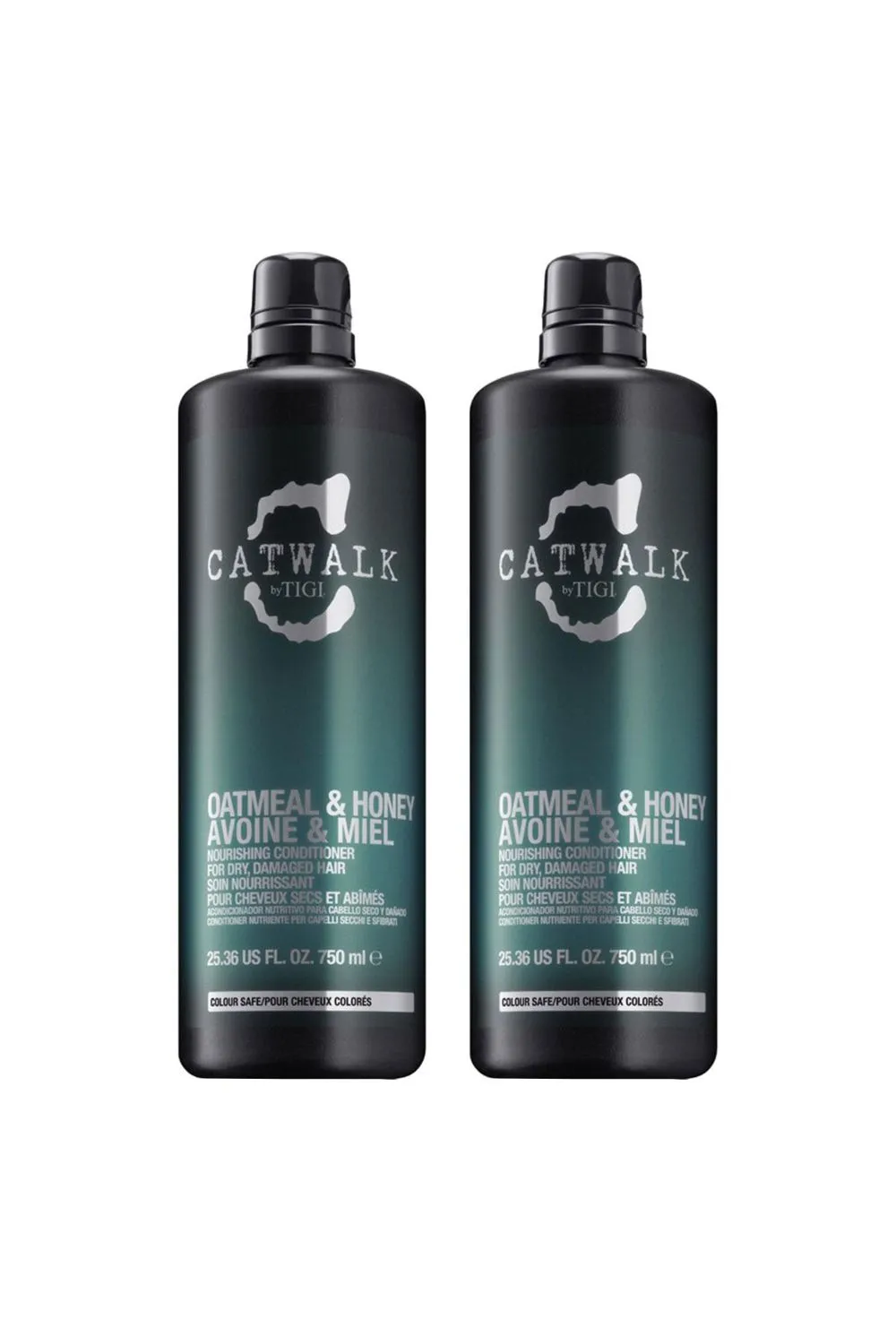 Oatmeal & Honey Nourish Damaged Hair Conditioner 750ml 2pk