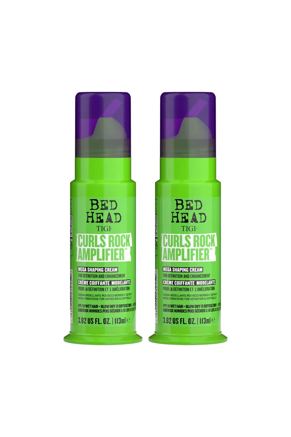 Curls Rock Amplifier Curly & Wavy Hair 'Cream' 113ml, 2pk