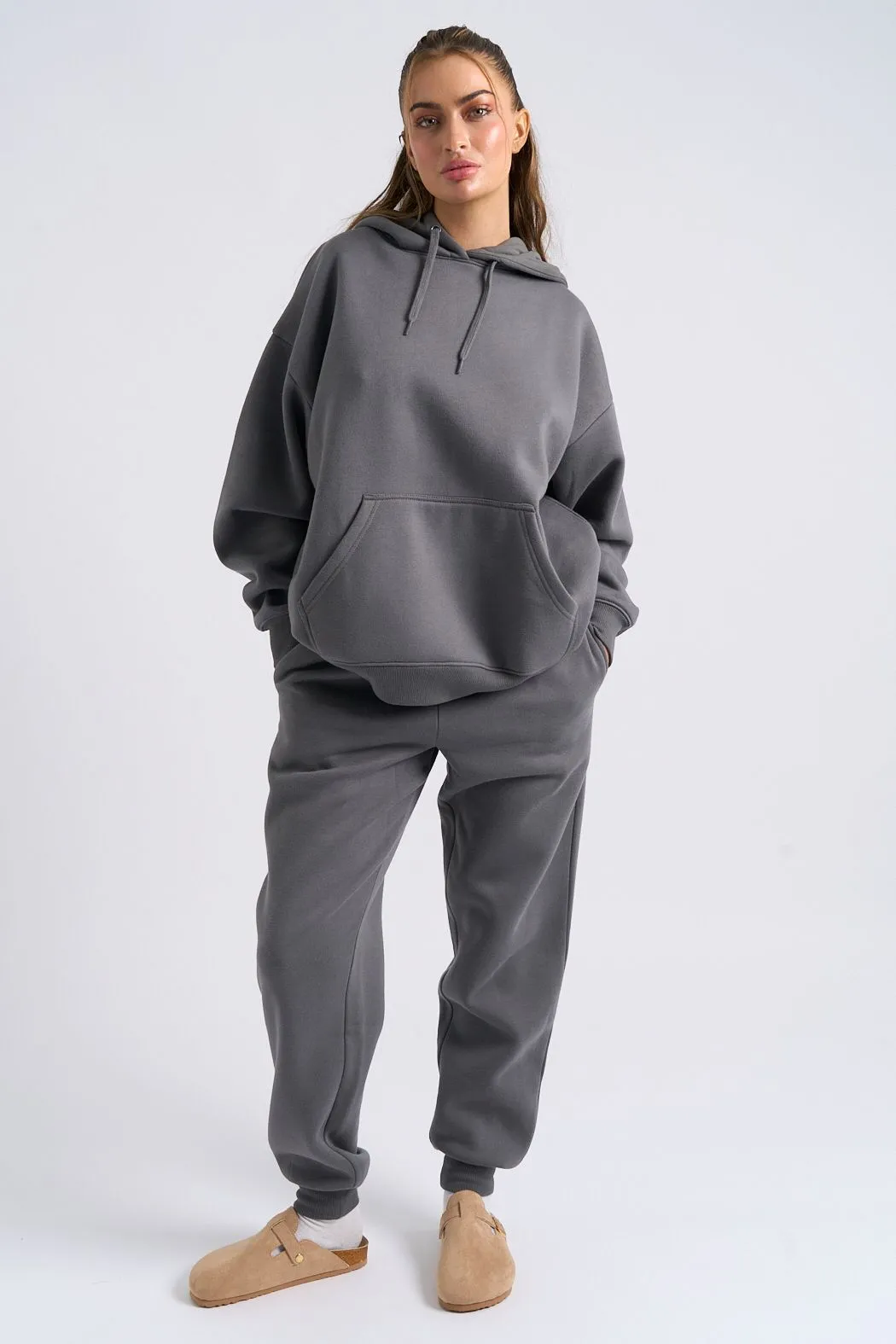 Charcoal Cuffed Jogger