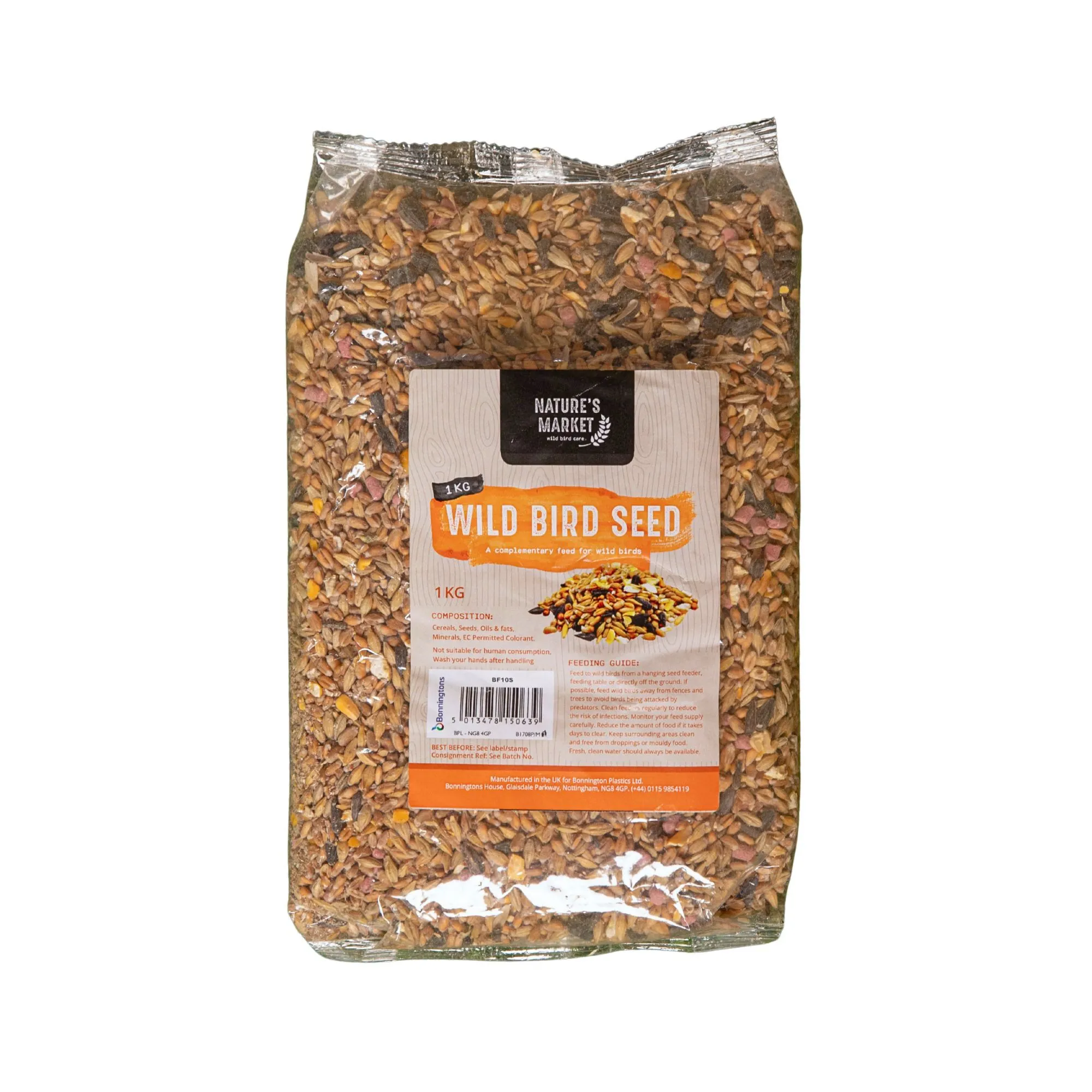 1kg Bag Garden Wild Bird Seed