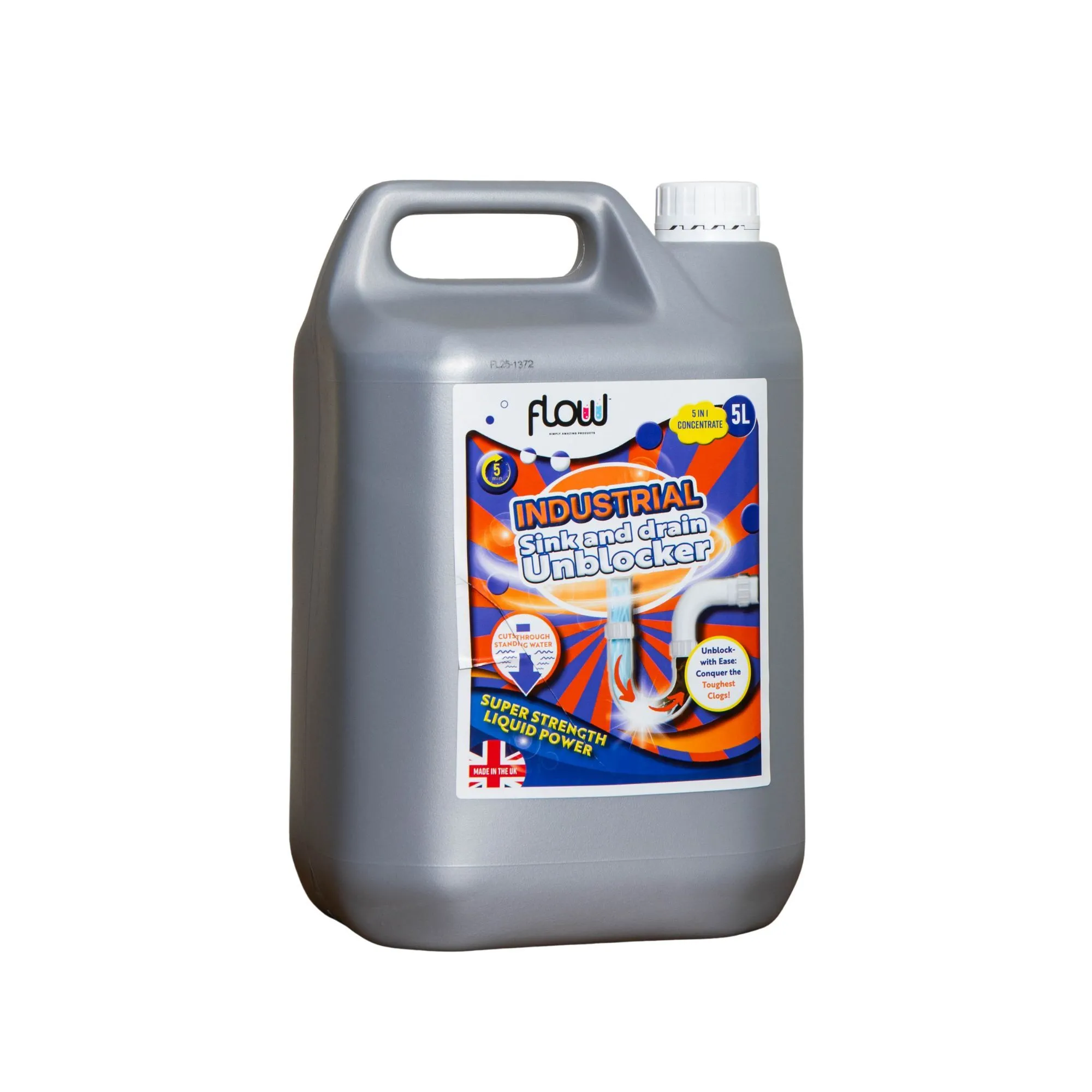 5 Litre Heavy Duty Sink and Drain Unblocker