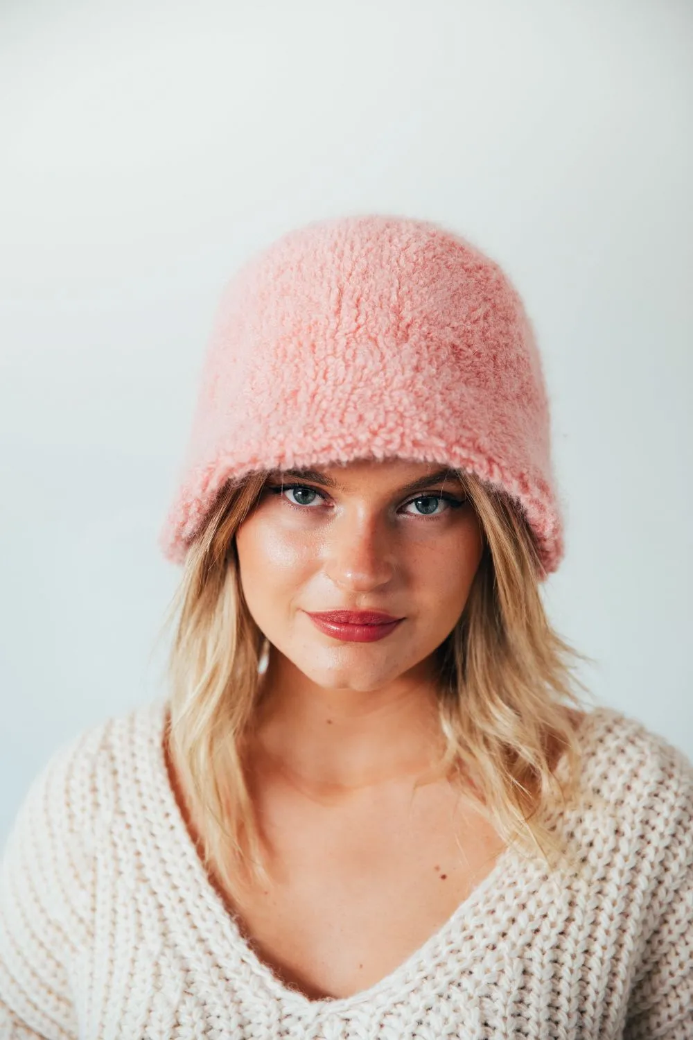 Soft Bucket Hat in Pink
