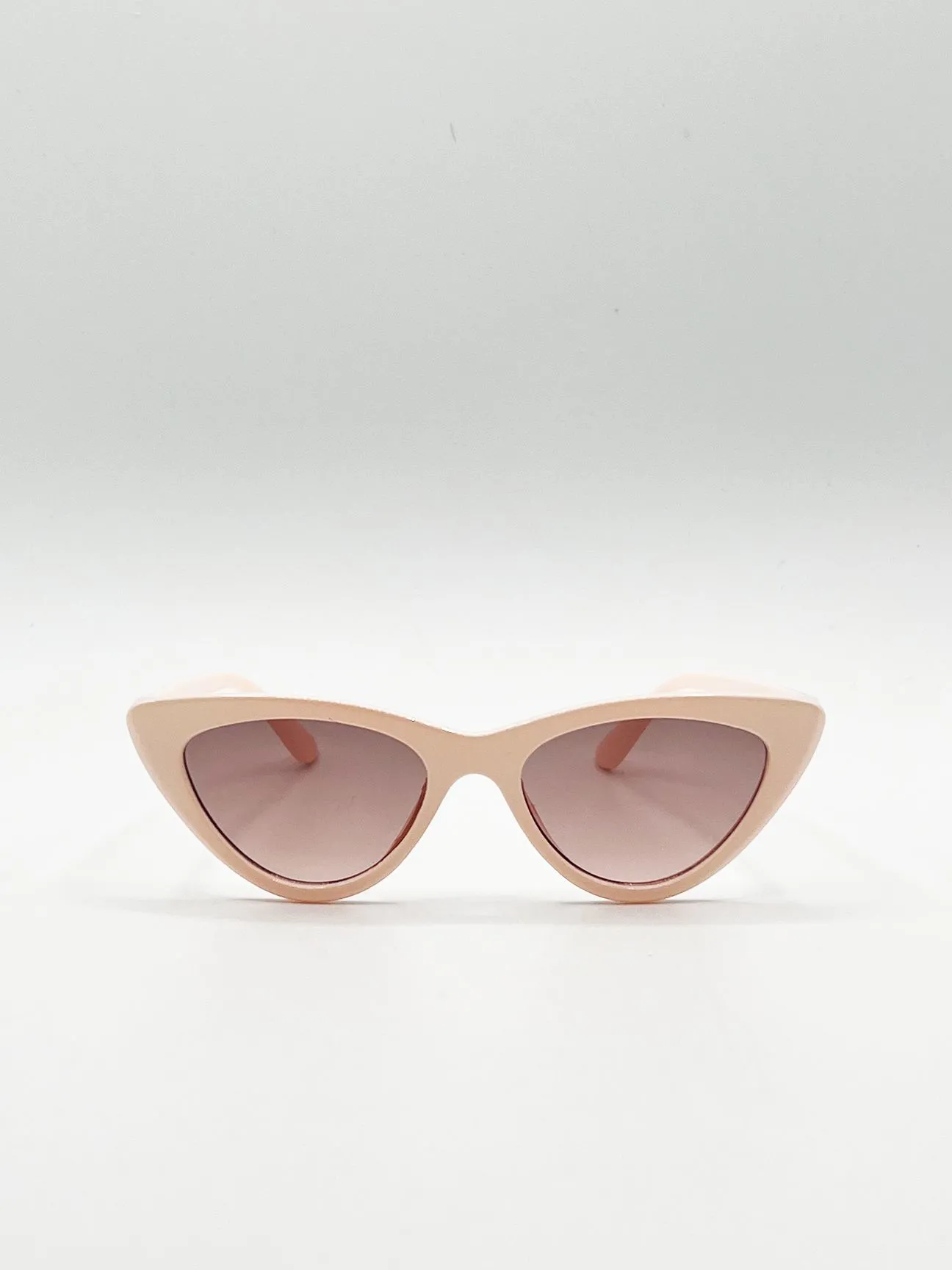 Light Pink Cateye Sunglasses