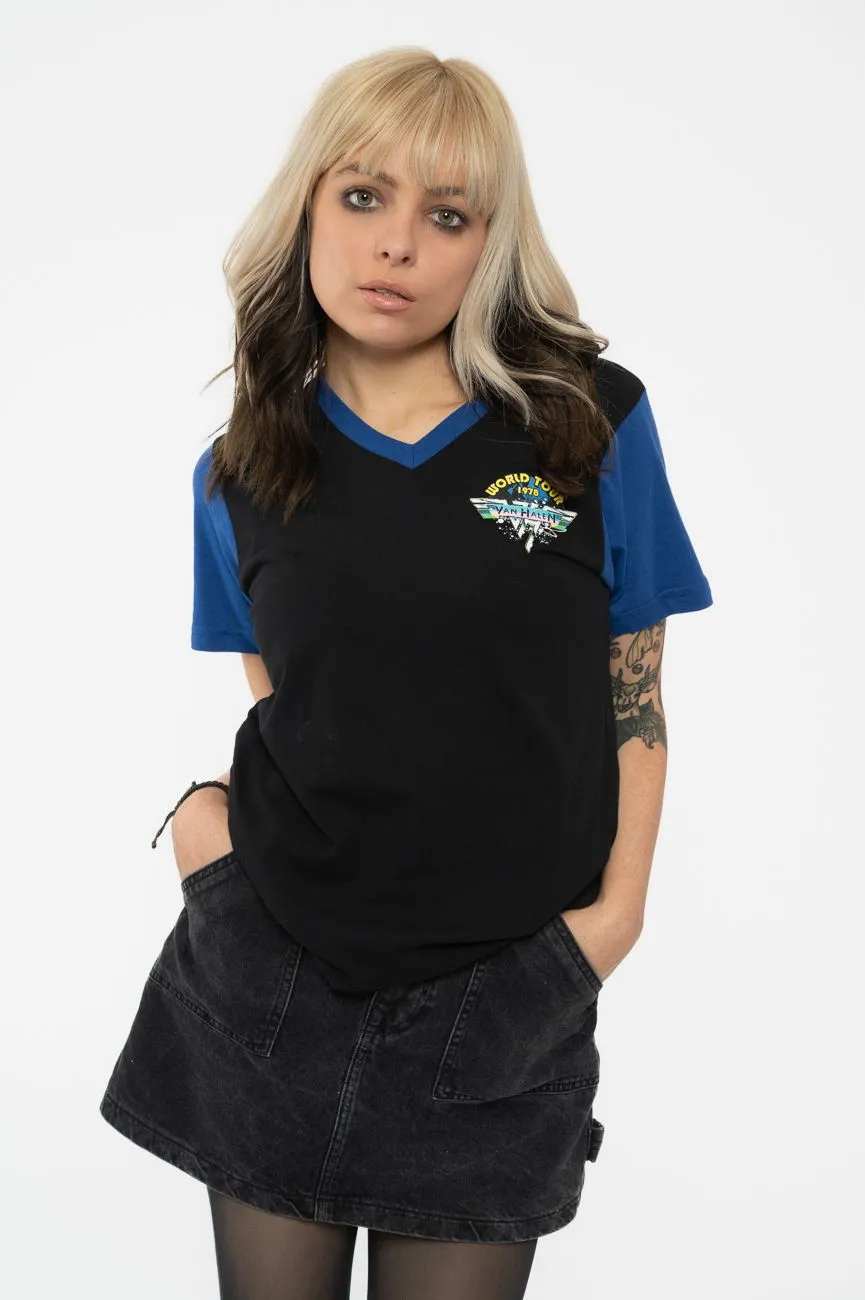 1978 Tour Dates Raglan T Shirt