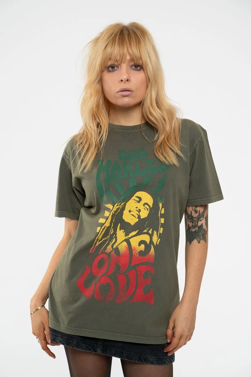 One Love Gradient Limited Edition 999 Only Premium Wash T Shirt