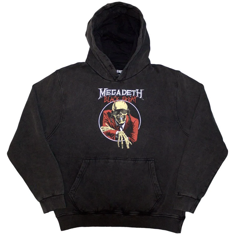 Blood Bath Pullover Stone Wash Hoodie