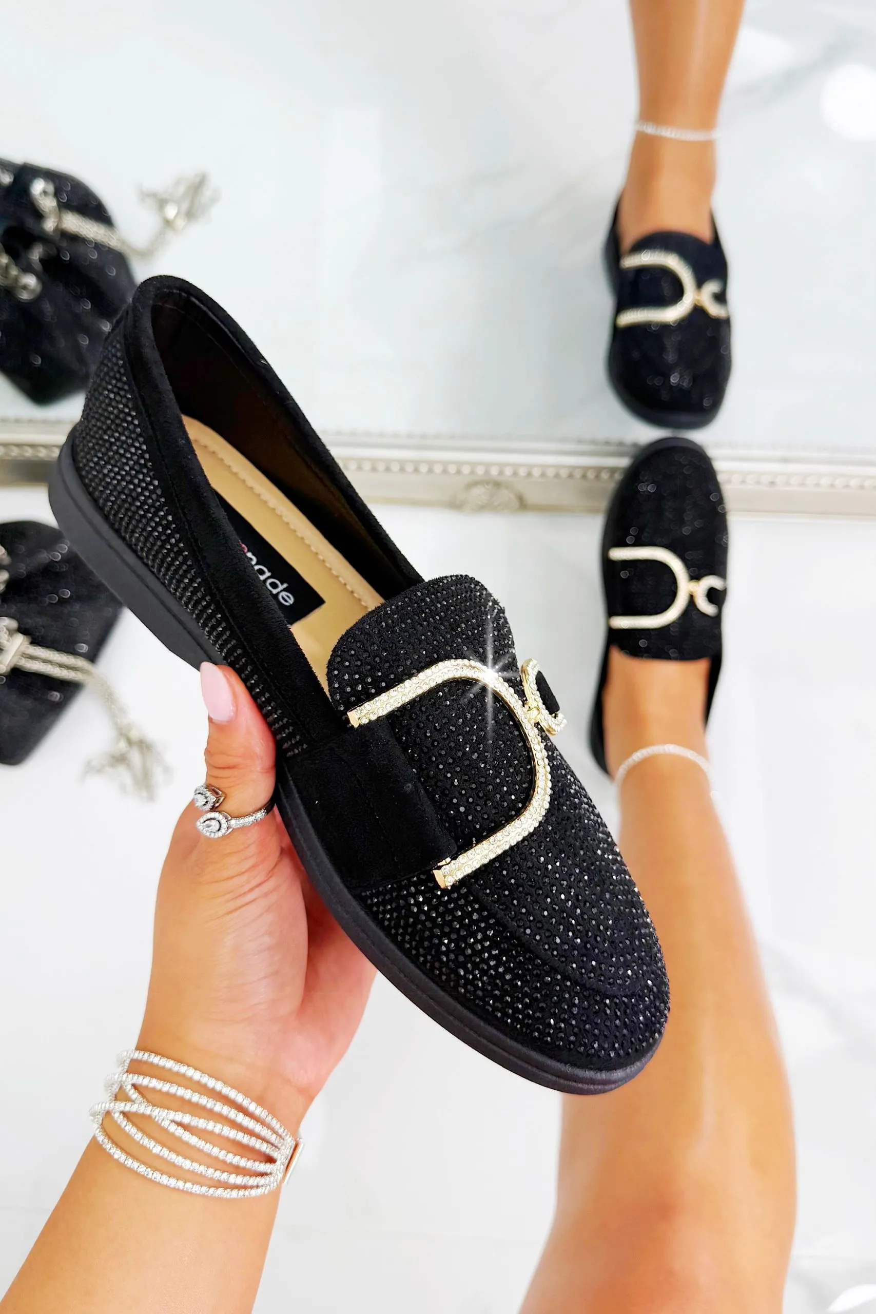 Crystal Imperial Glow Loafers