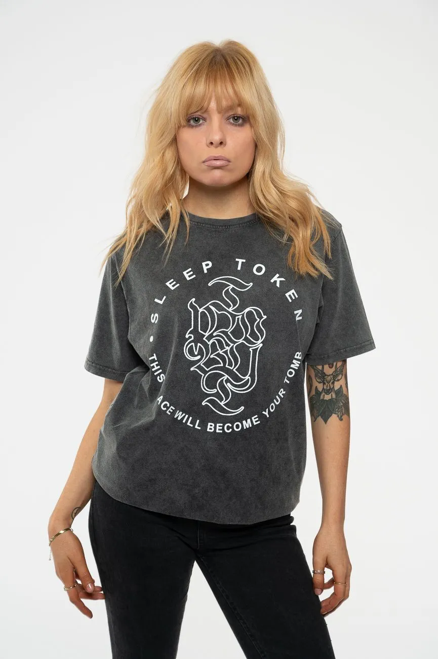 Tomb Text Ring Limited Edition 999 Only Premium Wash T Shirt