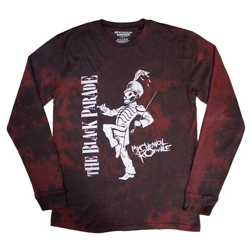Black Parade Marching Dip Dye Long Sleeve