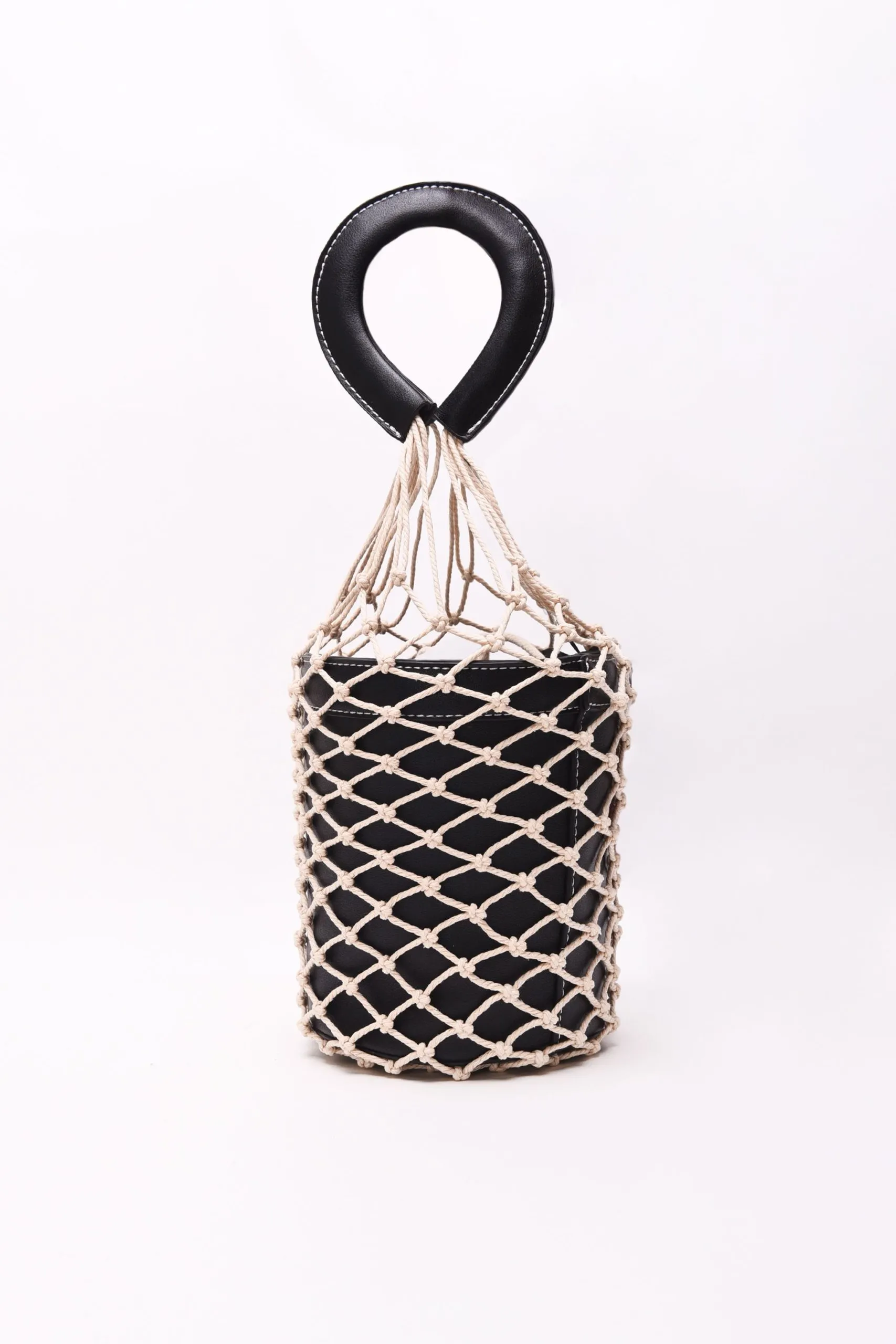 Netted Bucket Bag