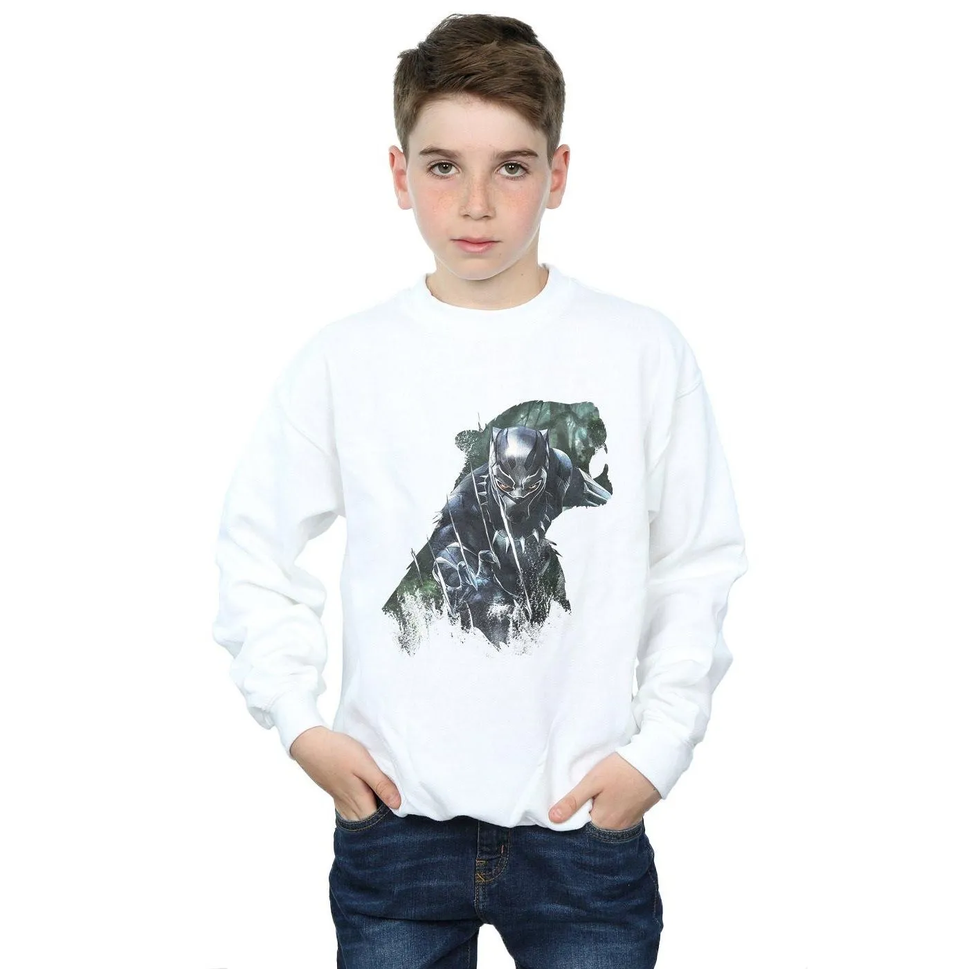 Wild Silhouette Cotton Sweatshirt
