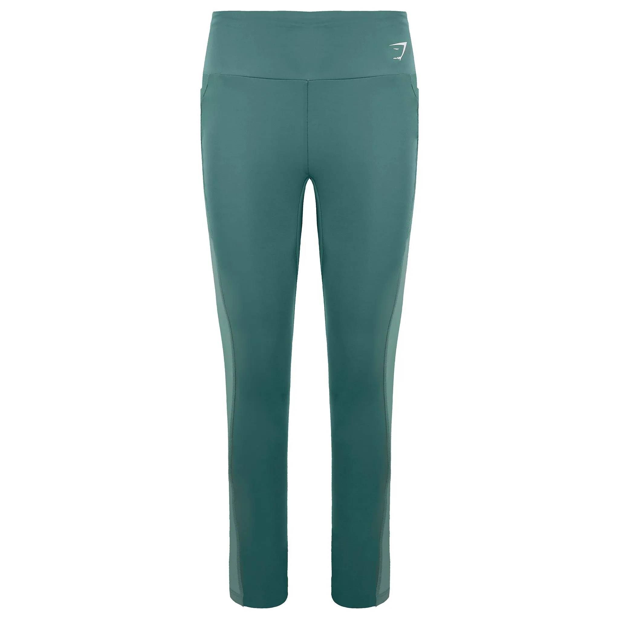 High Rise Fit Green Leggings