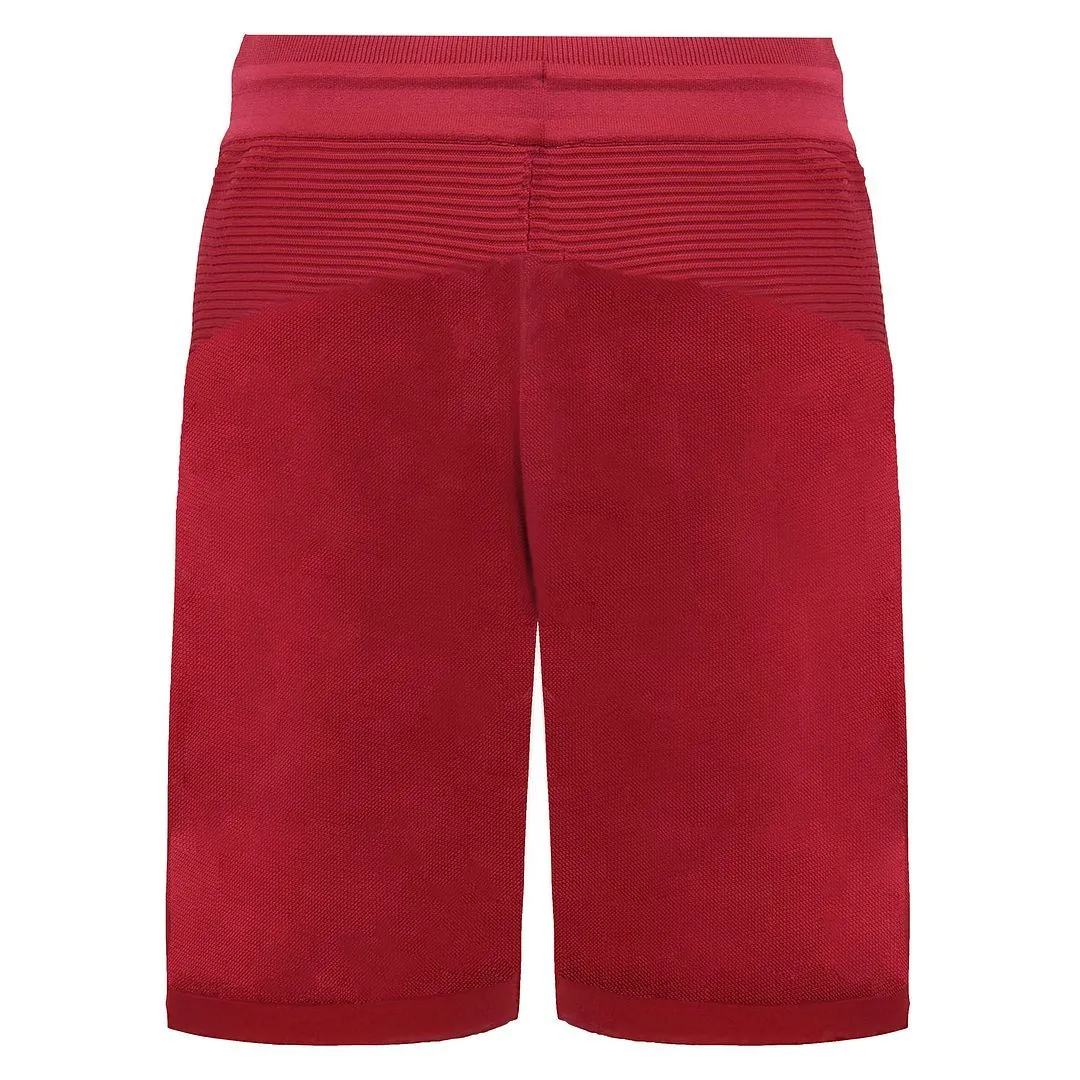 True Knit Burgundy Shorts