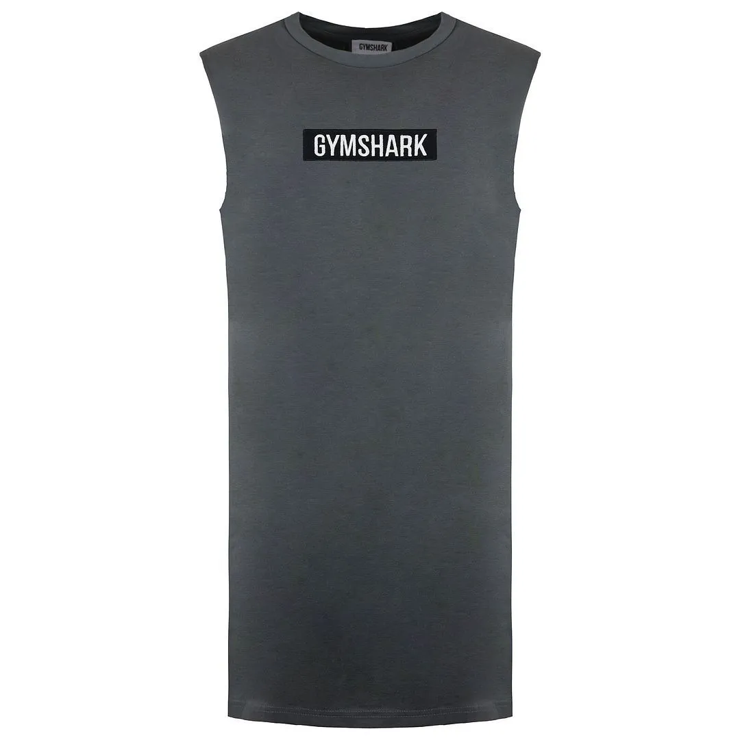 GFX Central Drop Arm Grey Tank Top