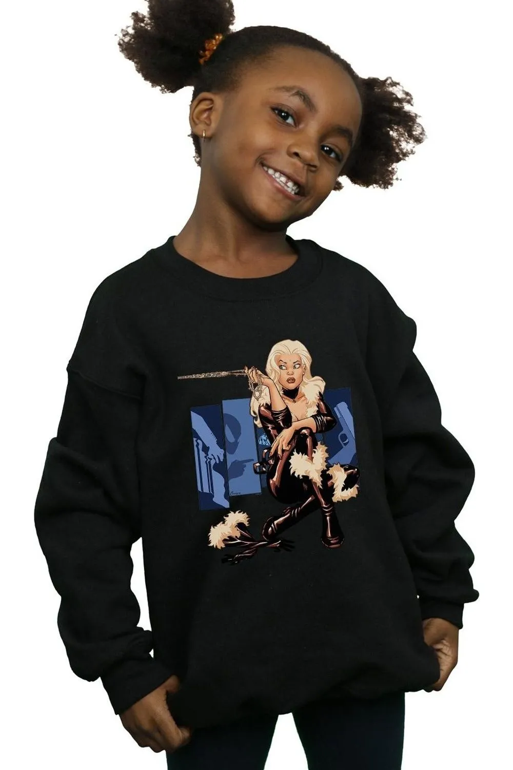 Black Cat Cover Sweatshirt