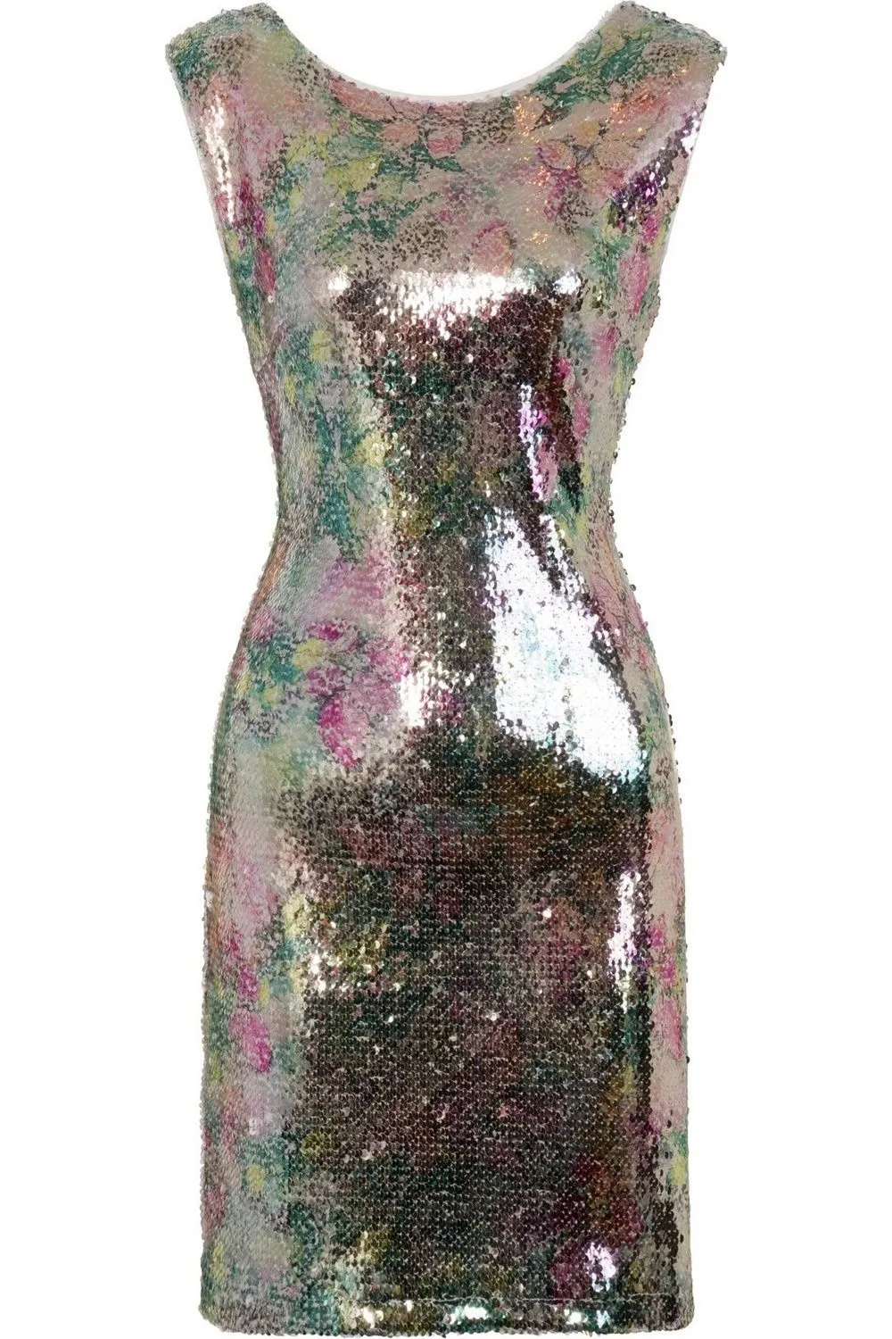 Aion Metallic Sequin Dress