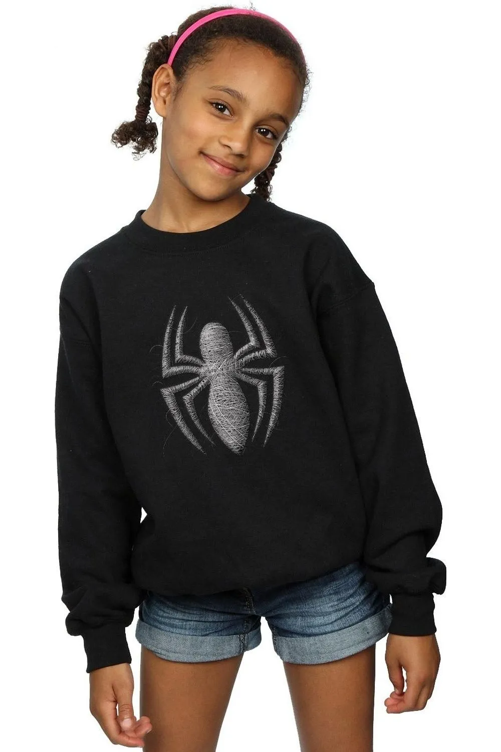 Spider-Man Web Logo Sweatshirt