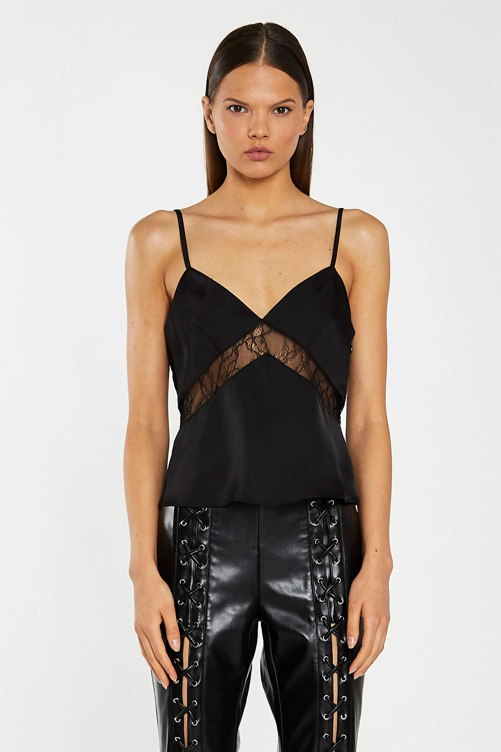 Lace Panel Camisole