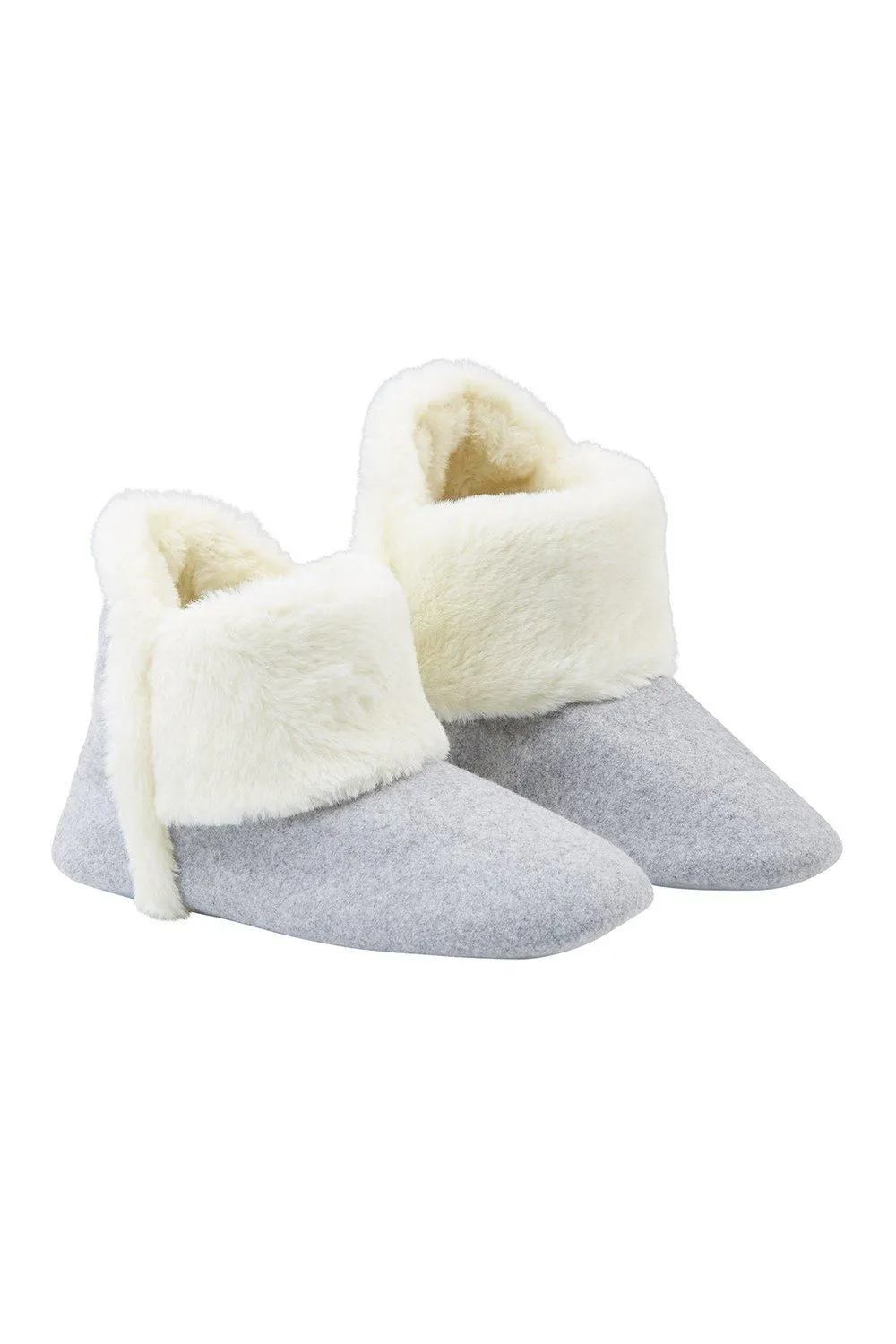 Fluffy Slipper Boots