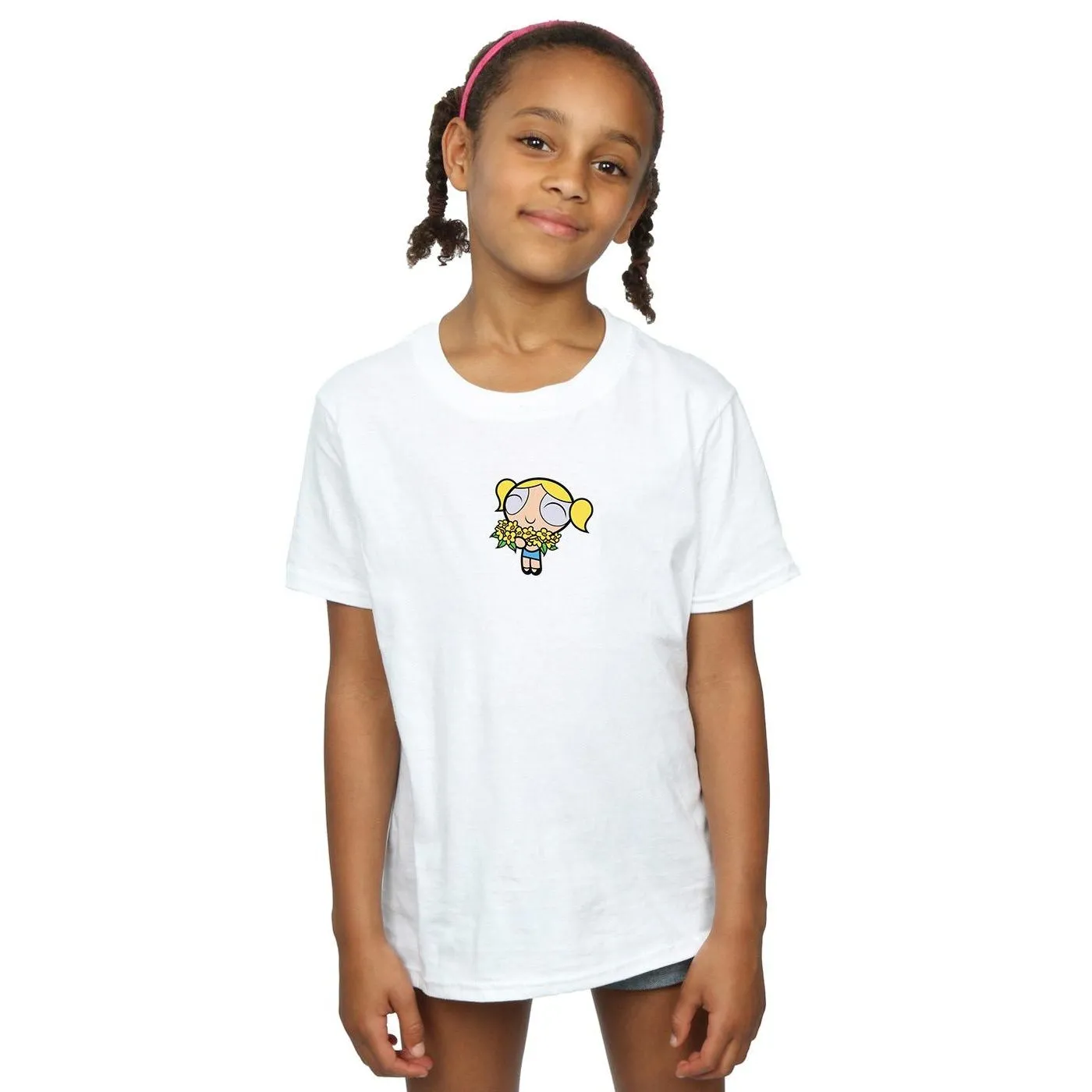 Bubbles Flower Cotton T-Shirt