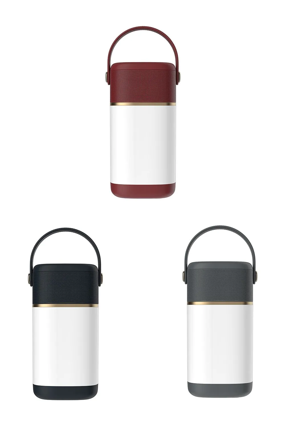 VQ Crimson Radiance, Sapphire Noir & Slate Chic Halo Bundle