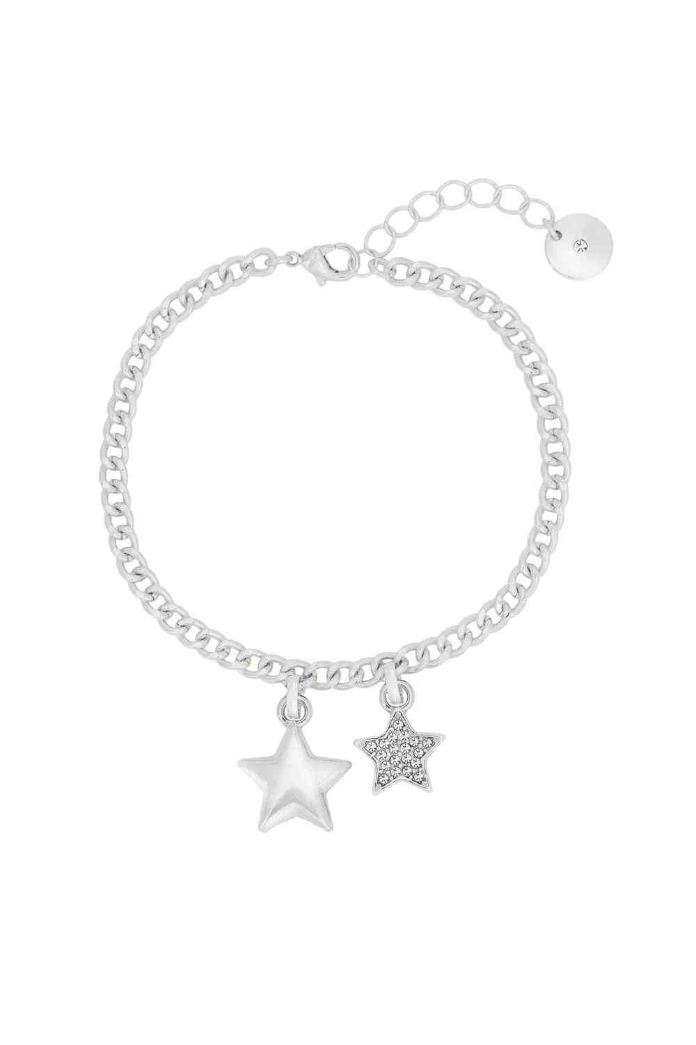 Silver 'Starry Sky' Pavé Bracelet